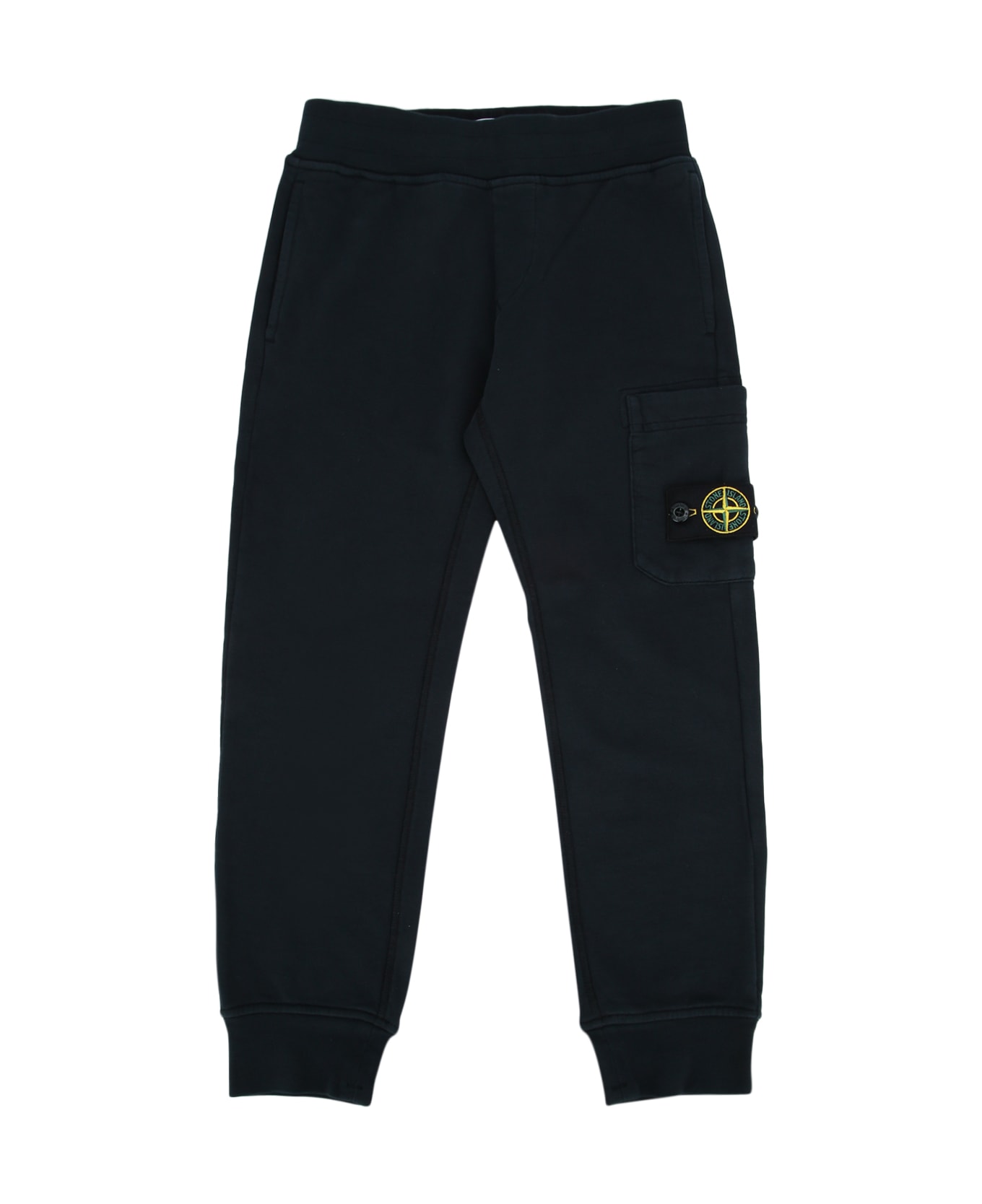 Stone Island Junior Sweat Bottoms - NAVYBLUE