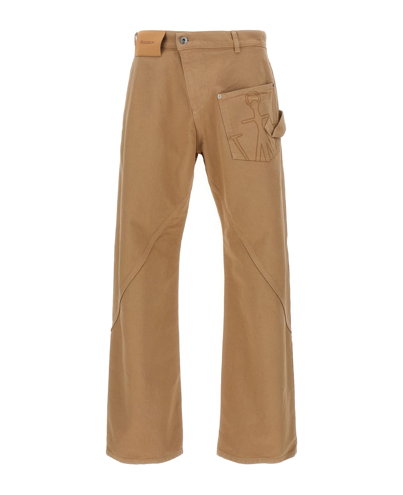 J.W. Anderson Twisted Workwear
 Pants - Beige