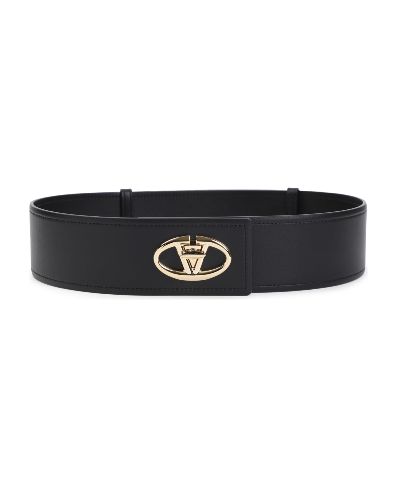 Valentino Garavani Vlogo Belt - No Nero