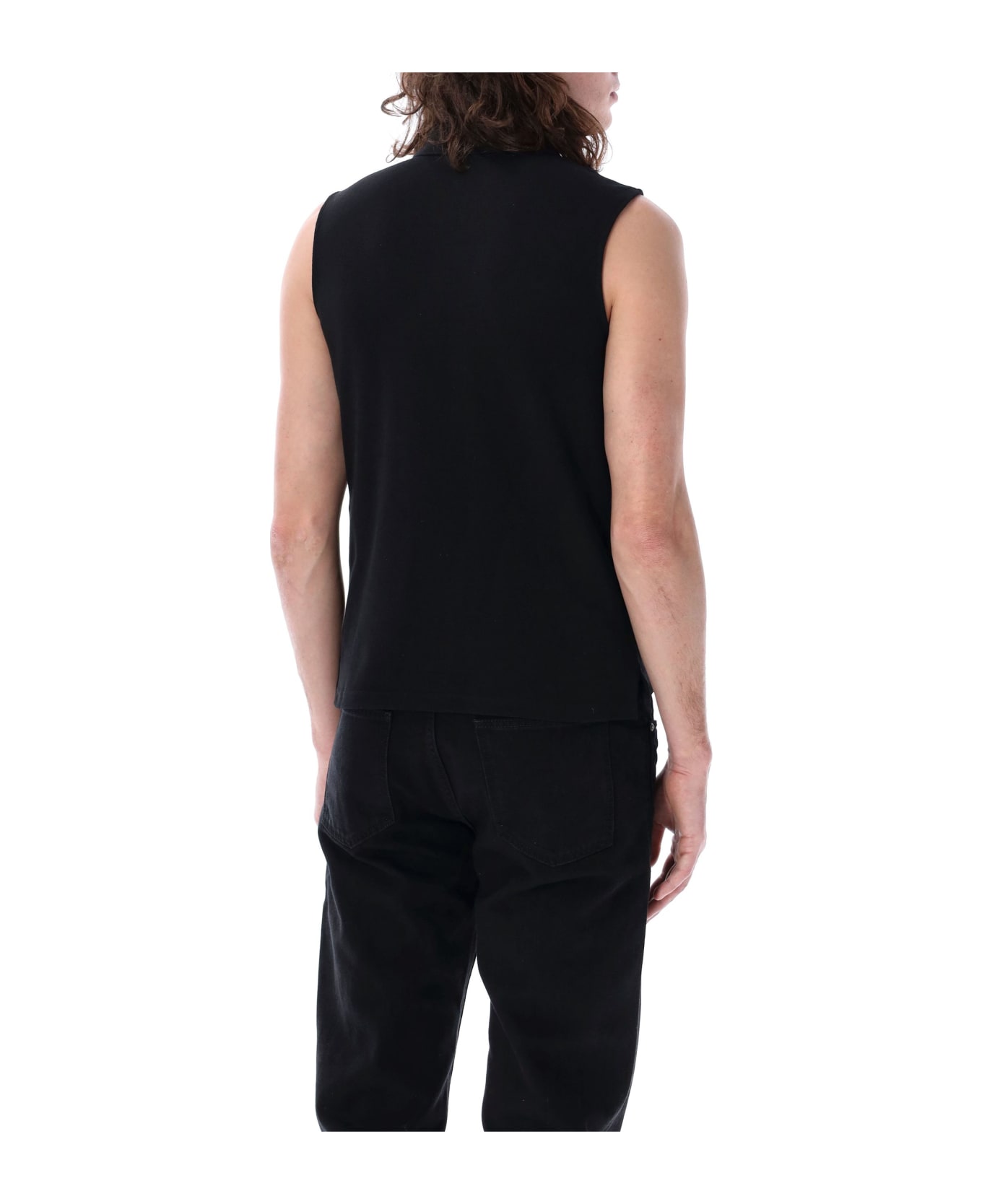 Saint Laurent Polo Shirt - Black ポロシャツ