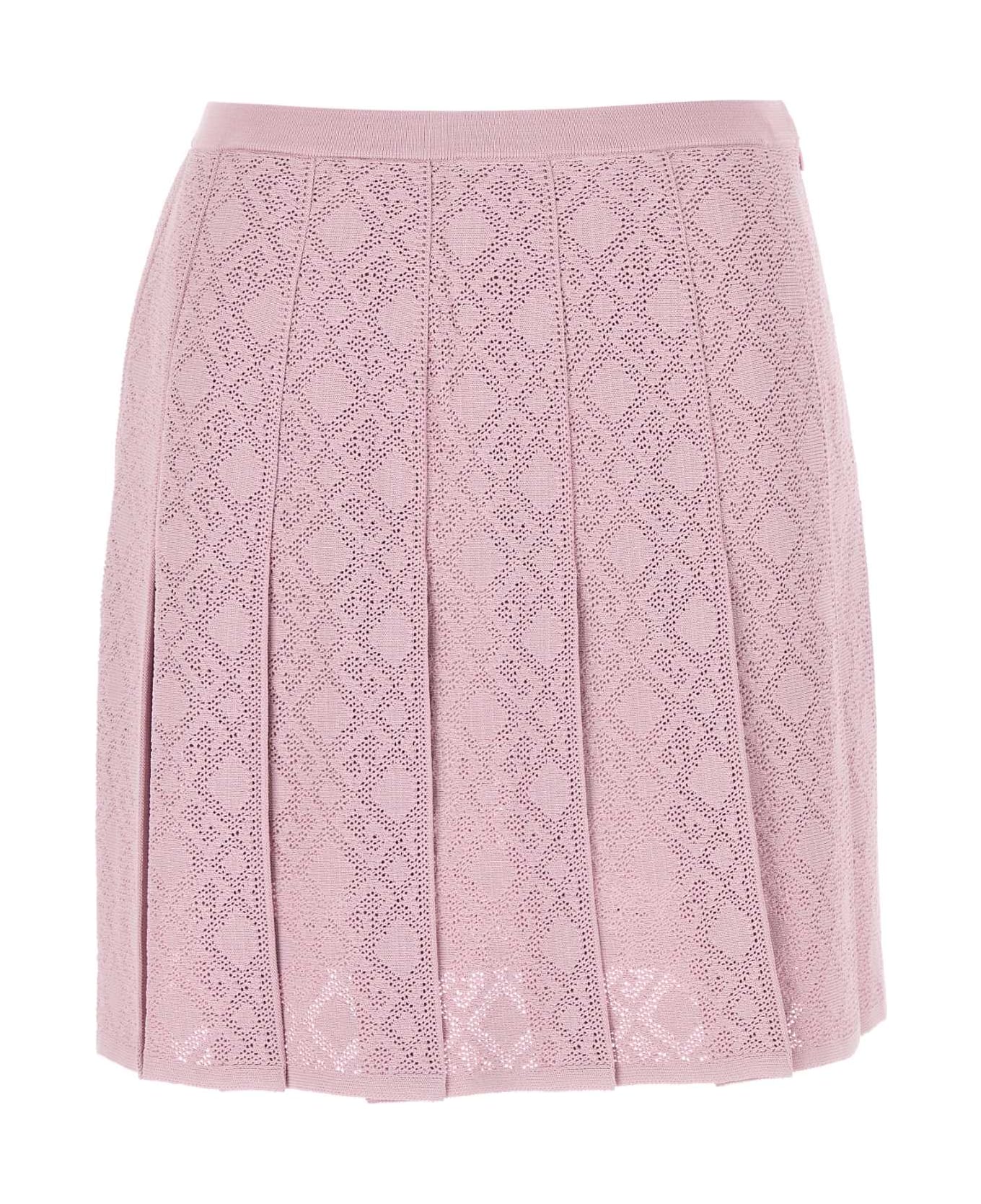 Givenchy Pink Viscose Blend Skirt - PARMA