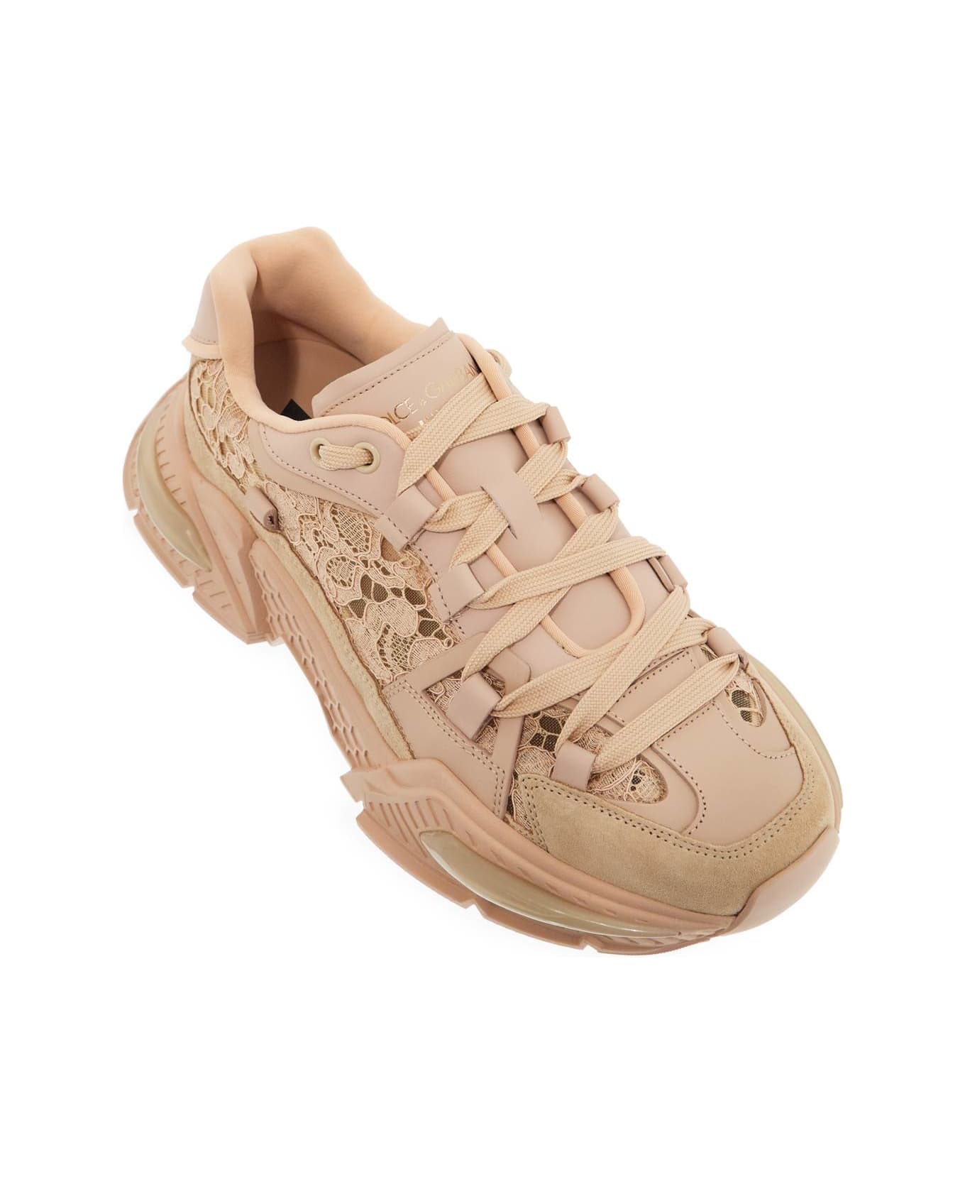 Dolce & Gabbana 'airmaster' Sneakers - CAPPUCCINO (Pink)