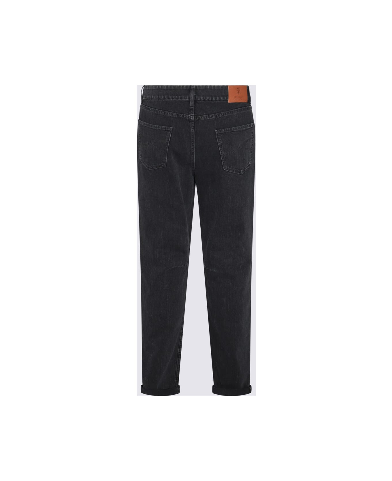 Brunello Cucinelli Black Cotton Jeans