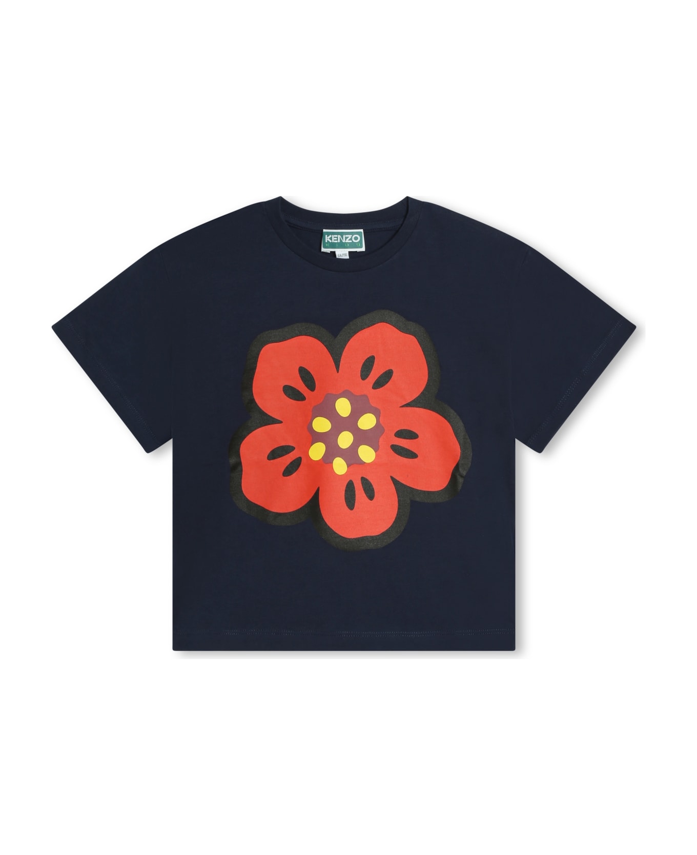 Kenzo Kids T-shirt Con Stampa - Blu Tシャツ＆ポロシャツ