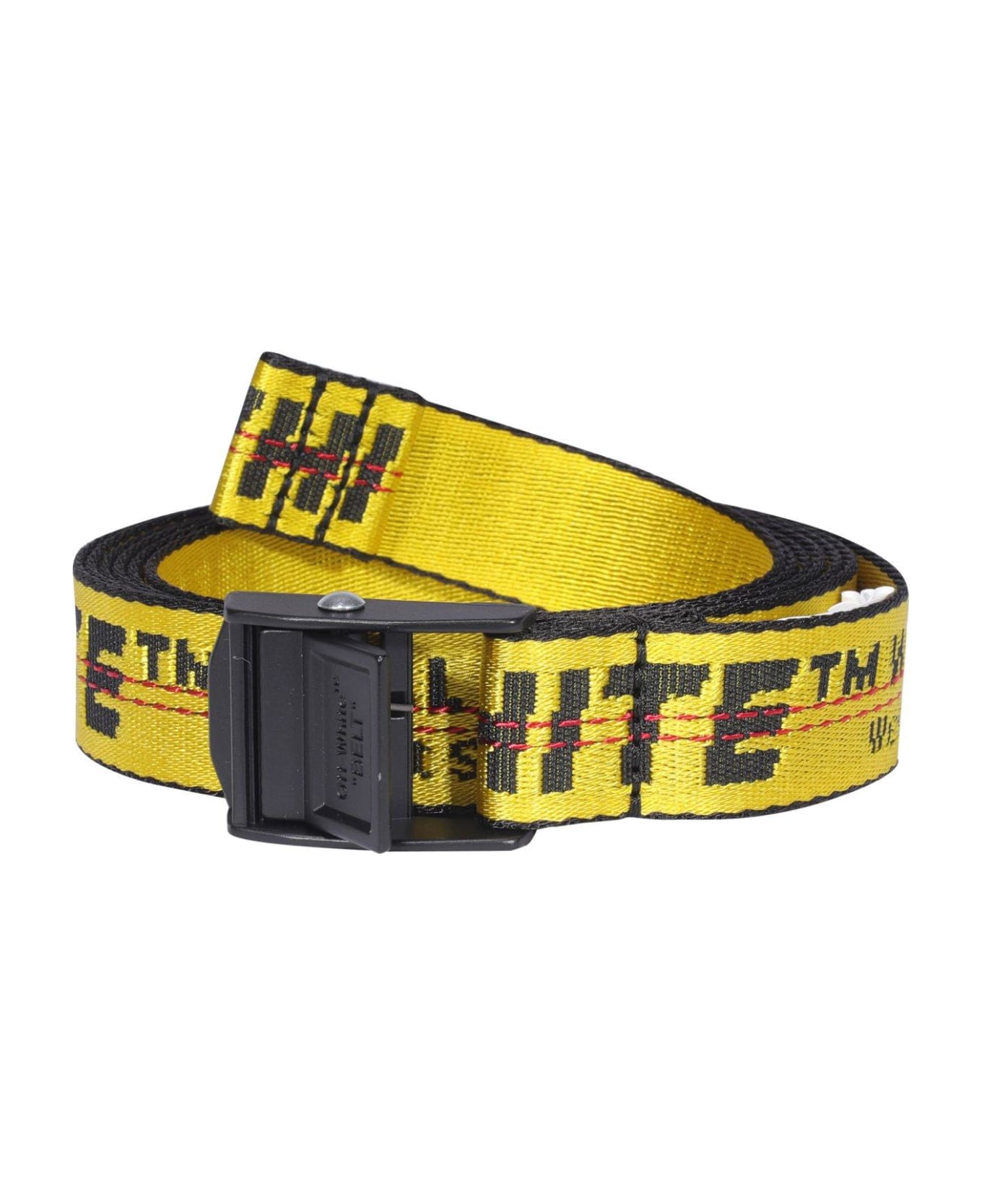 Off-White Industrial Mini Belt - Yellow