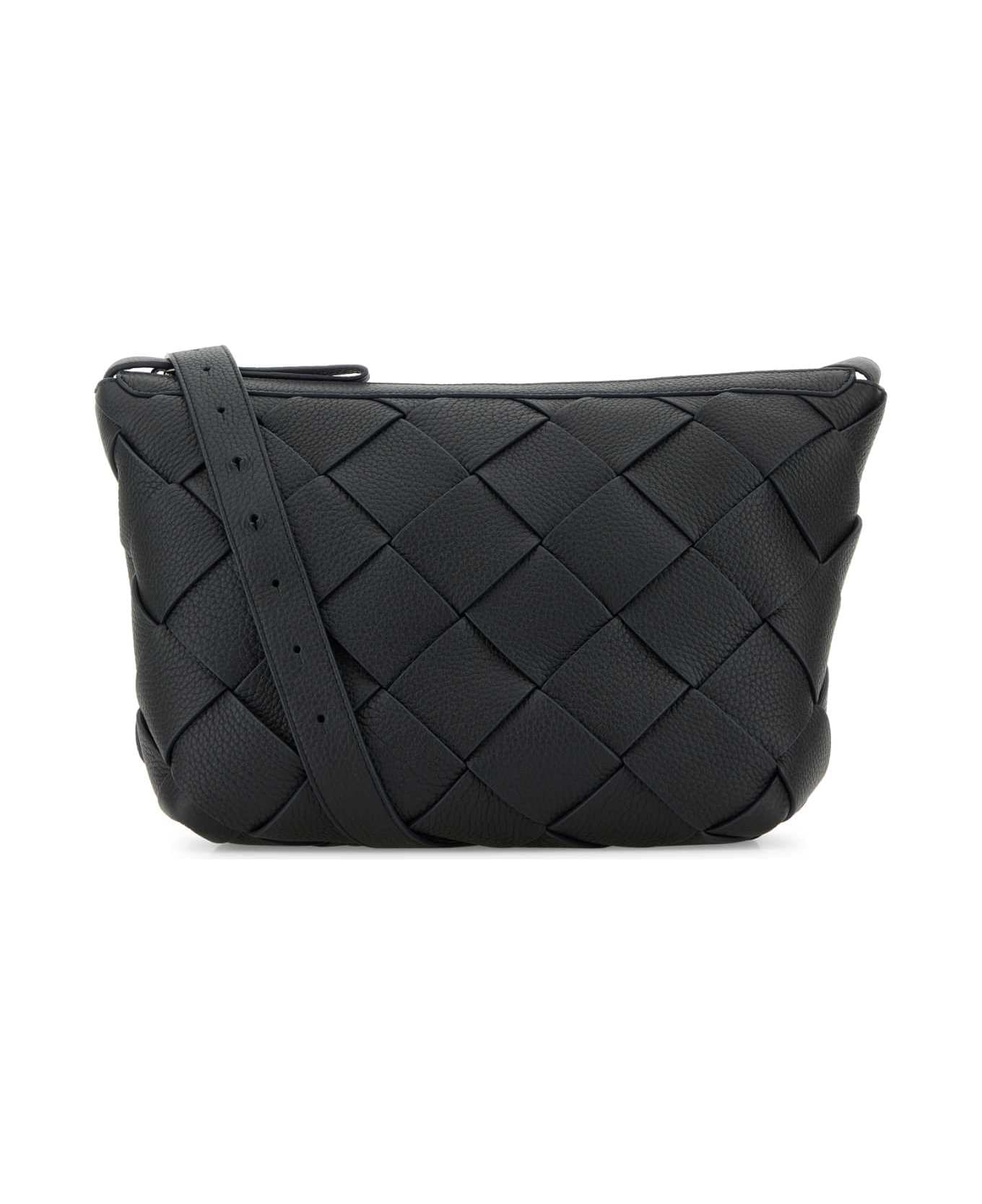 ショルダーバッグ BOTTEGA VENETA Dove Grey Leather Diago Crossbody Bag Diago Small leather crossbody bag in grey - Bottega Veneta