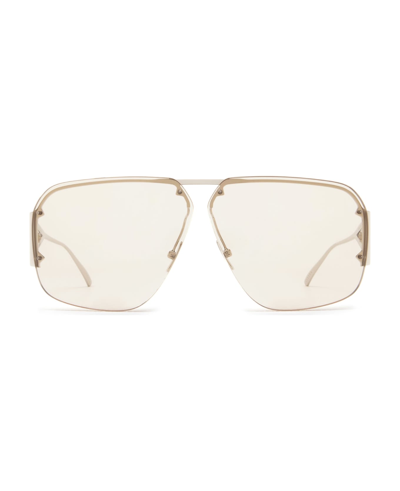 Bottega Veneta Eyewear Bv1065s Silver Sunglasses - Silver