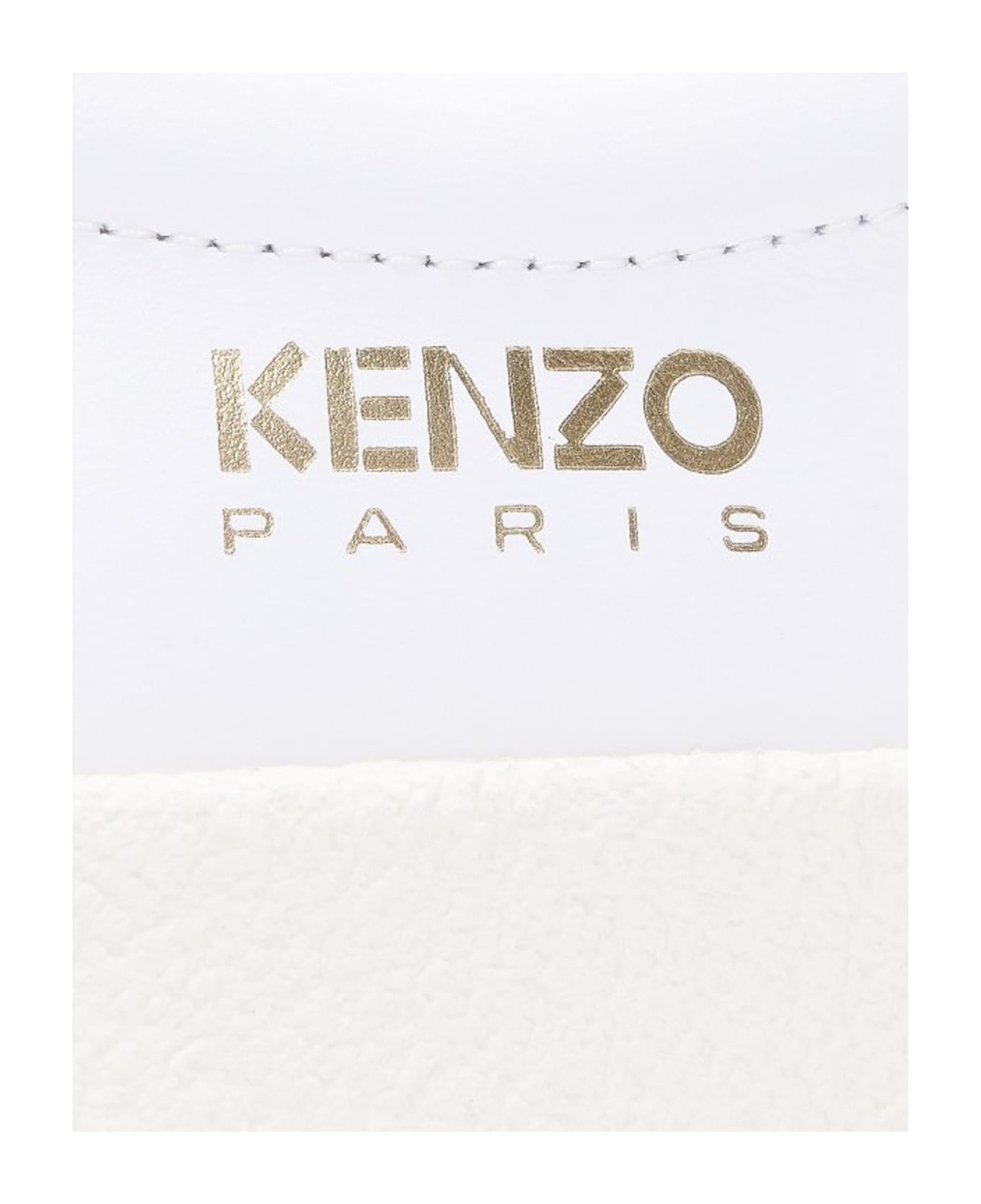 Kenzo Leather Sneakers - White