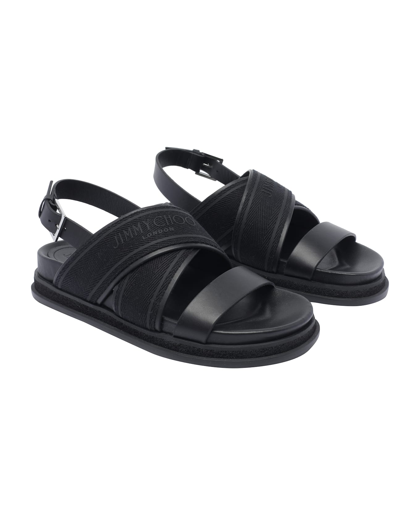 Jimmy Choo Joa Sandals - Black