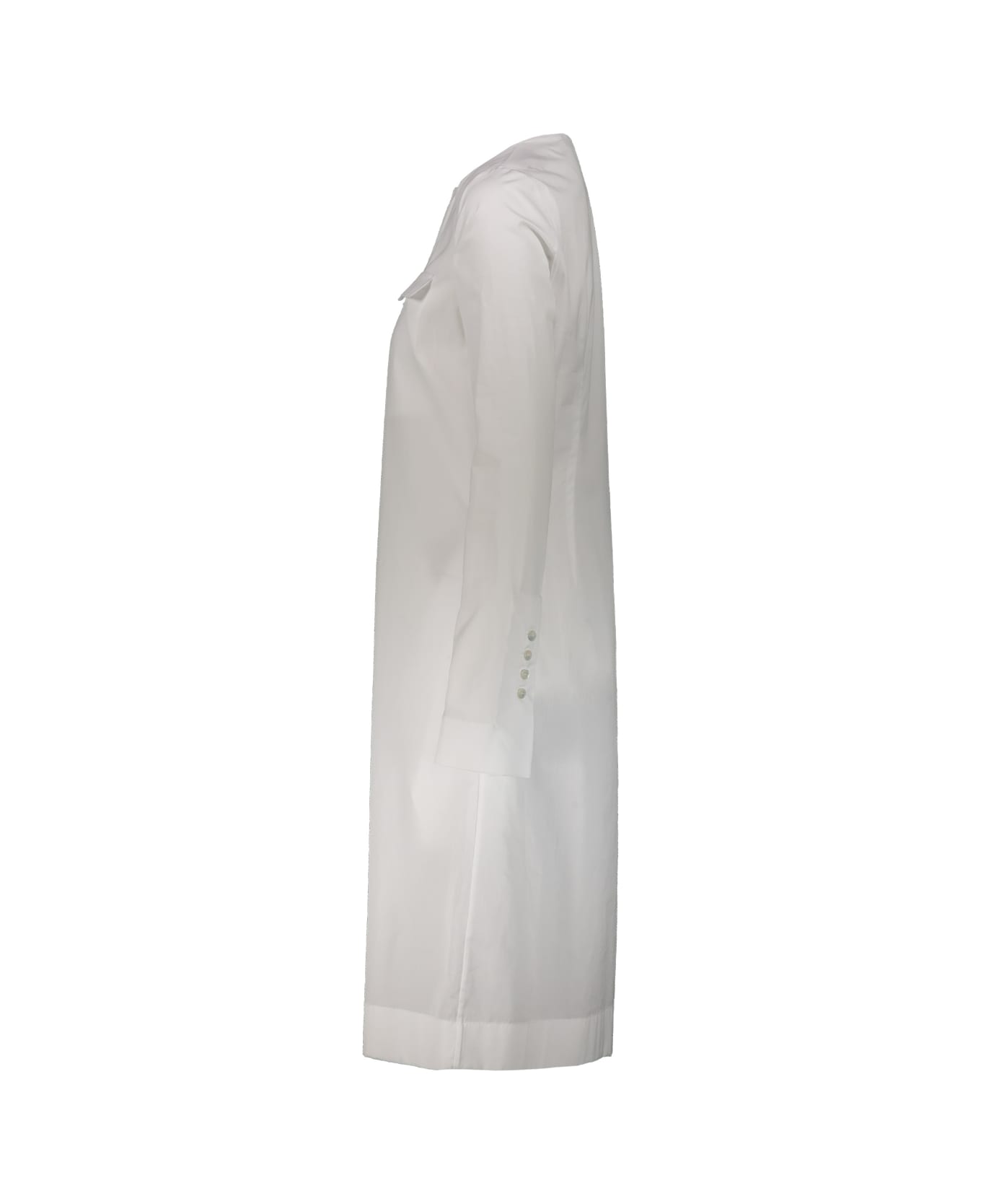 Sapio N°15 Long Cotton Shirt - Blk