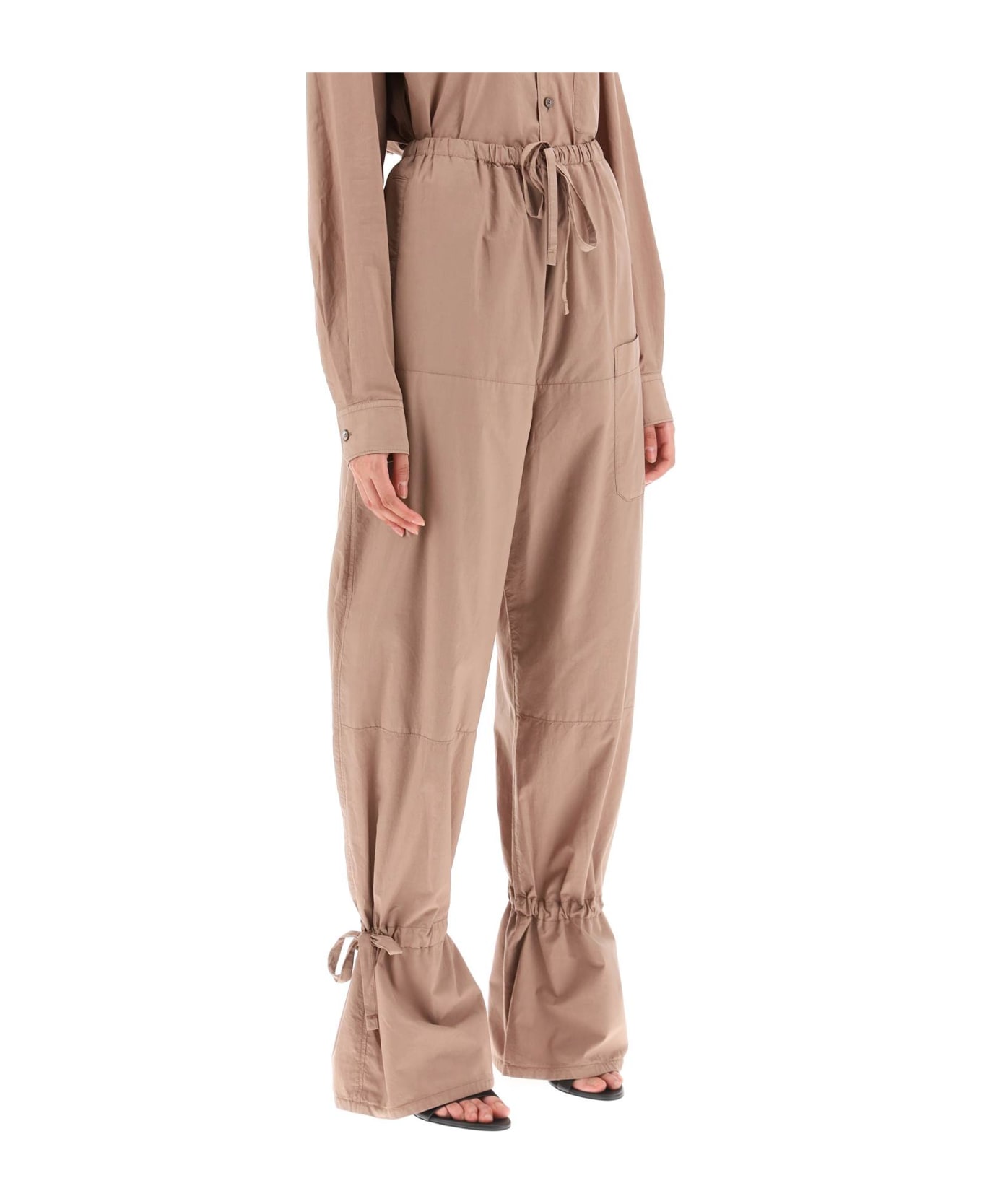 Lemaire 'parachute' Pants - CAPPUCCINO (Brown) ボトムス