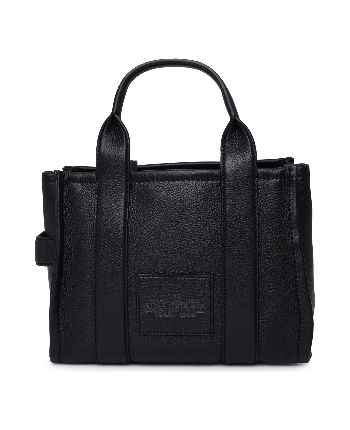 Marc Jacobs The Tote Black Leather Bag - Nero