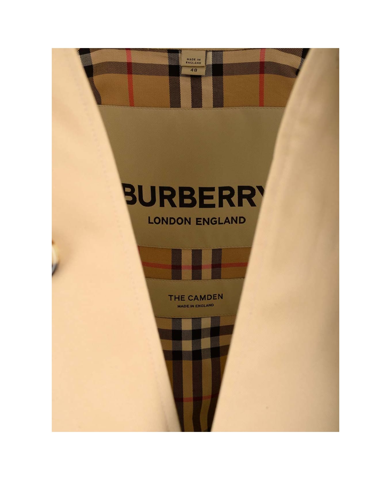 Burberry 'cadmen' Raincoat - Beige