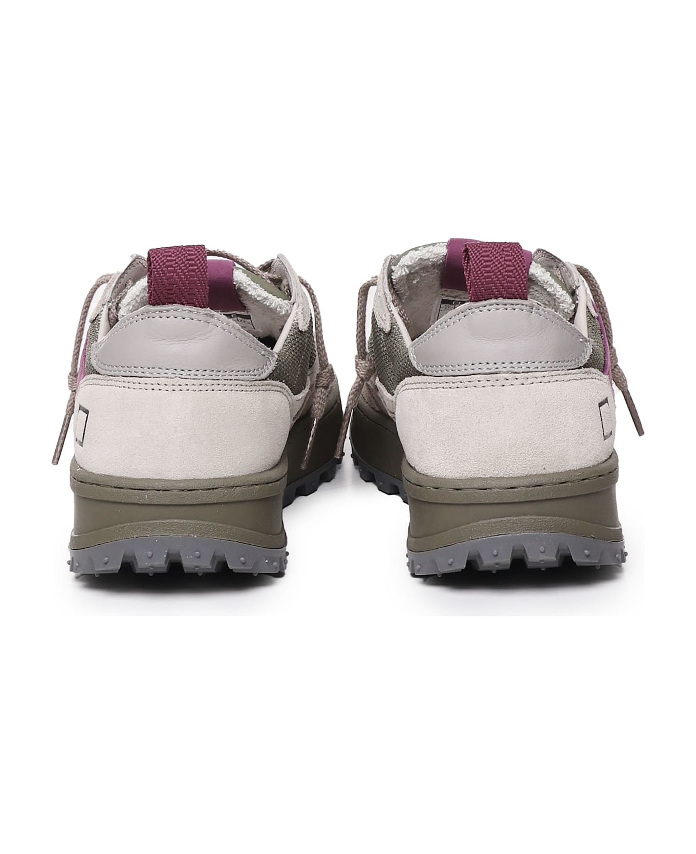 D.A.T.E. Sneakers Kdue - Taupe, purple