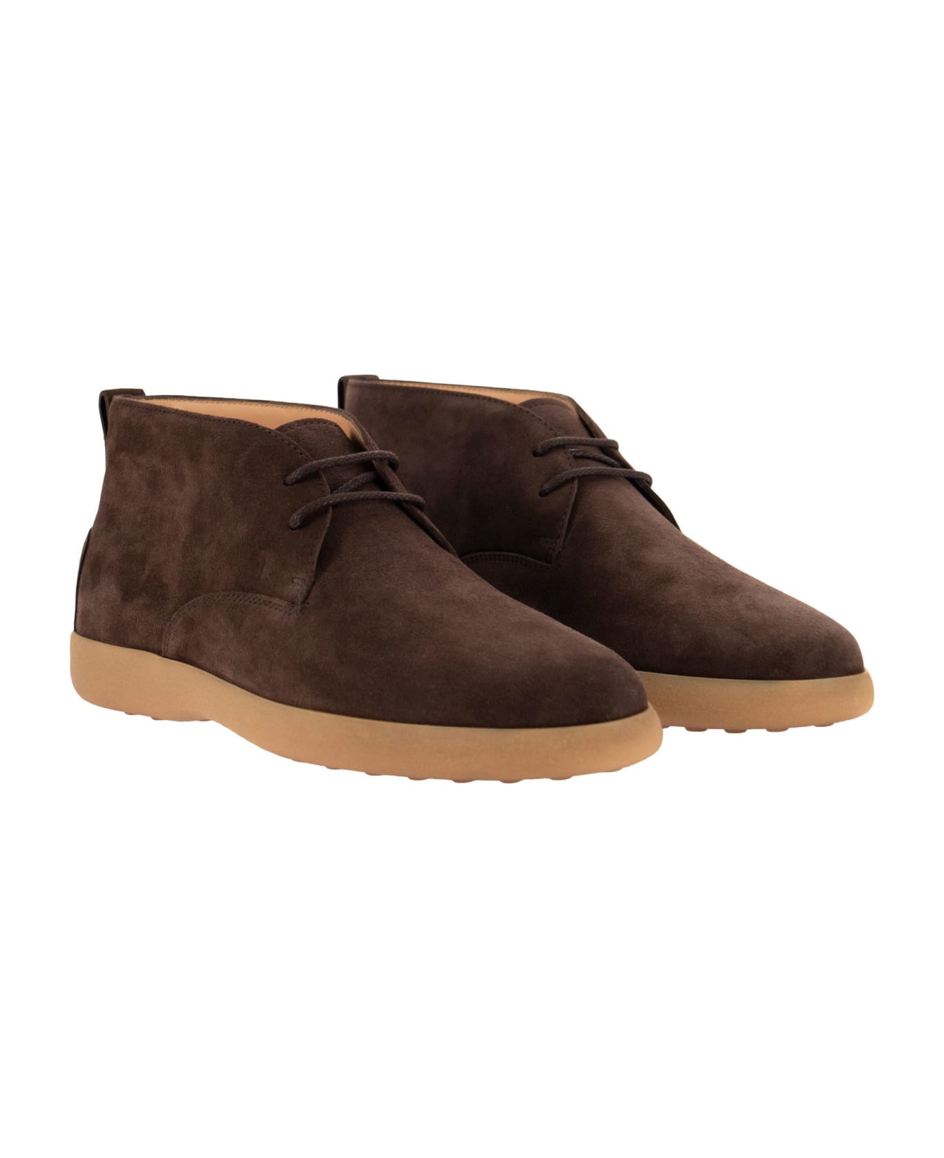 Tod's Suede Leather Boots - Brown ブーツ