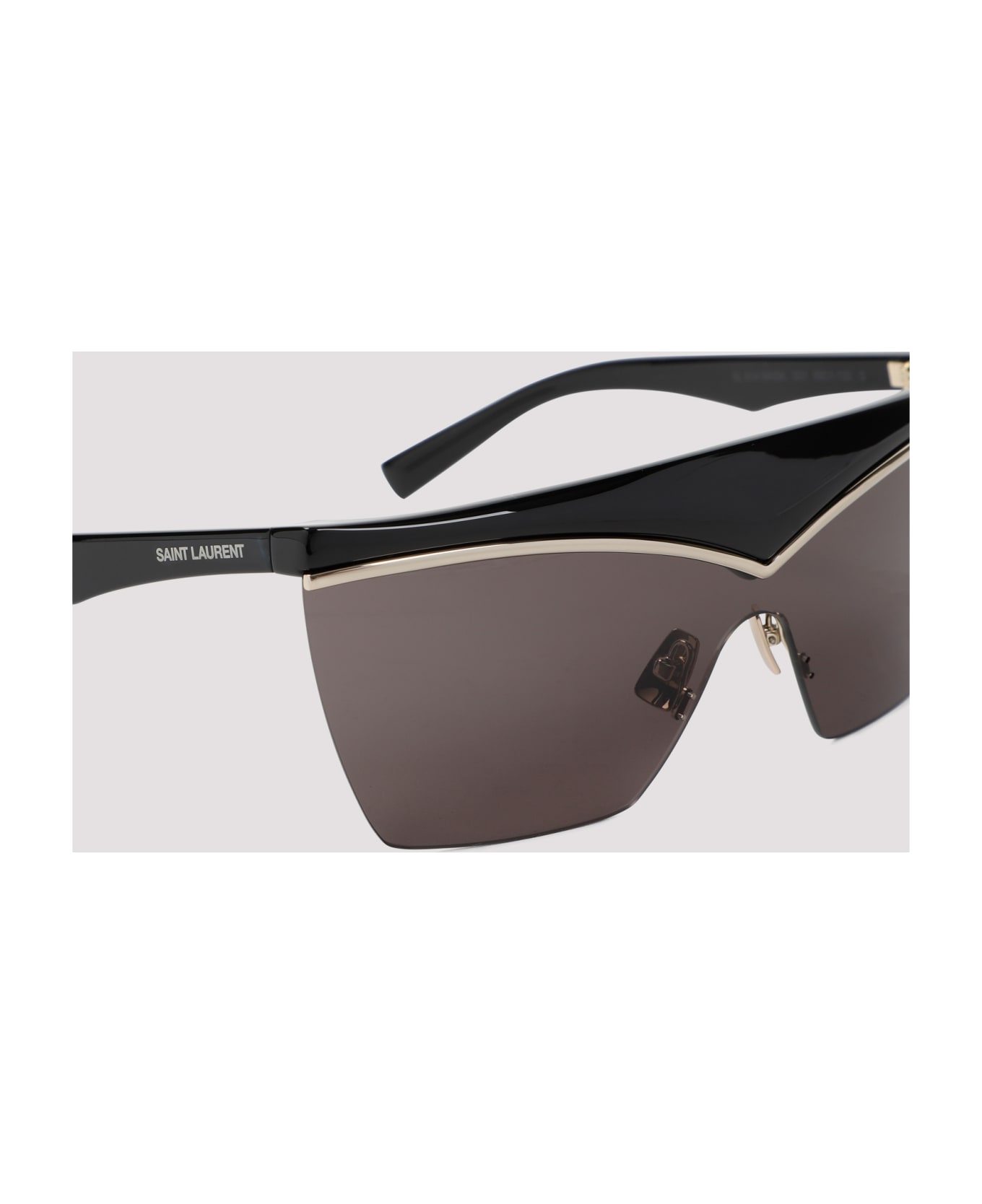 Saint Laurent Sl 614 Mask Sunglasses - Black