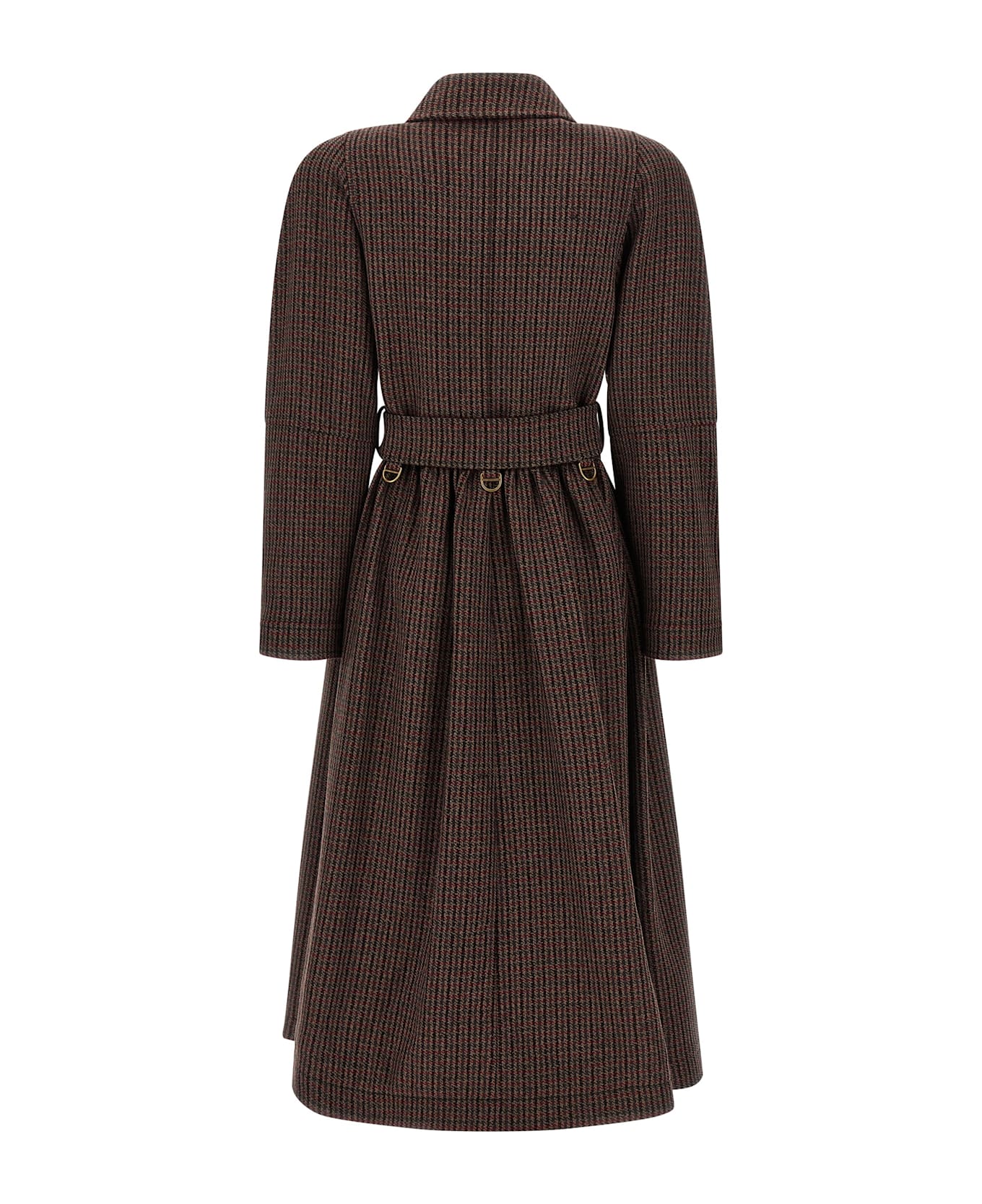 Chloé Double-breasted Coat - Brown