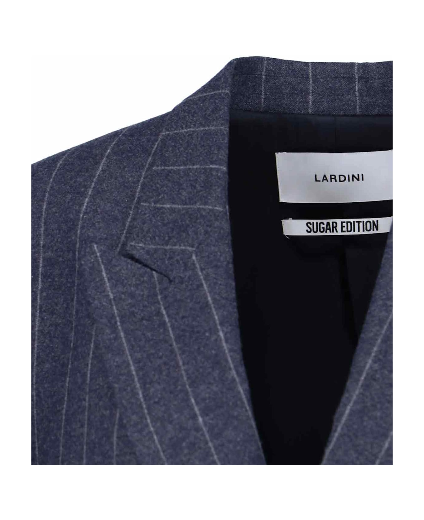 Lardini Virgin Wool And Cashmere Blazer - Blue