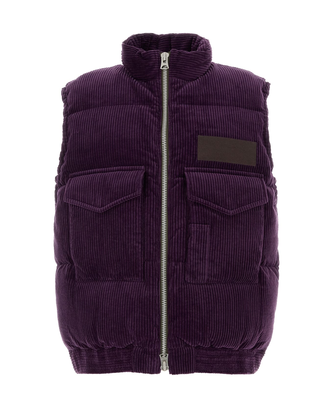 Sacai Purple Corduroy Down Jacket - PURPLE