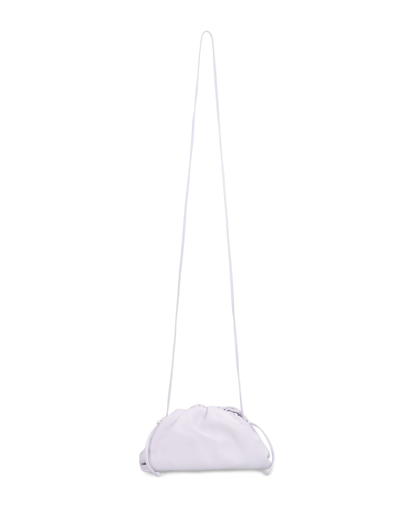 Bottega Veneta Leather Mini Pouch - Lilac
