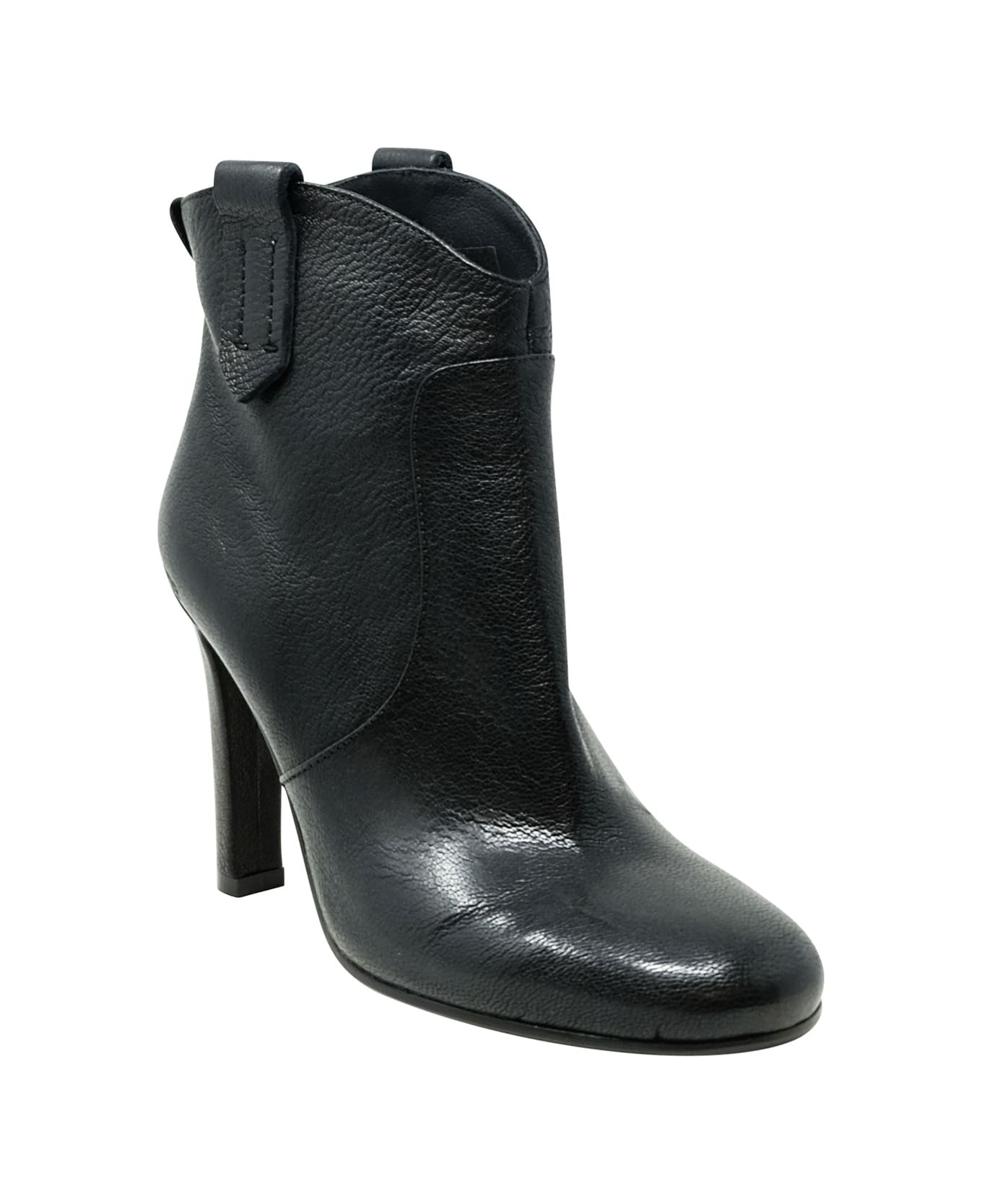 Golden Goose Kelsey Black Leather Ankle Boots
