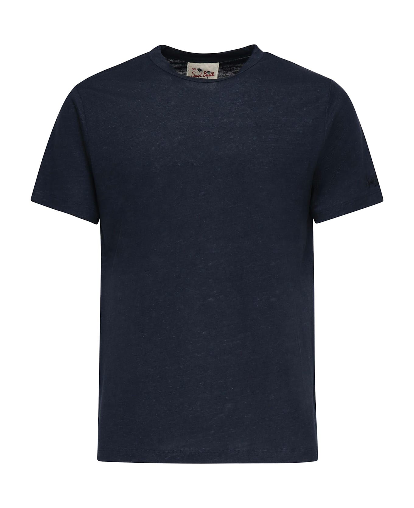 MC2 Saint Barth Ecstasea T-shirt With Logo - Blue
