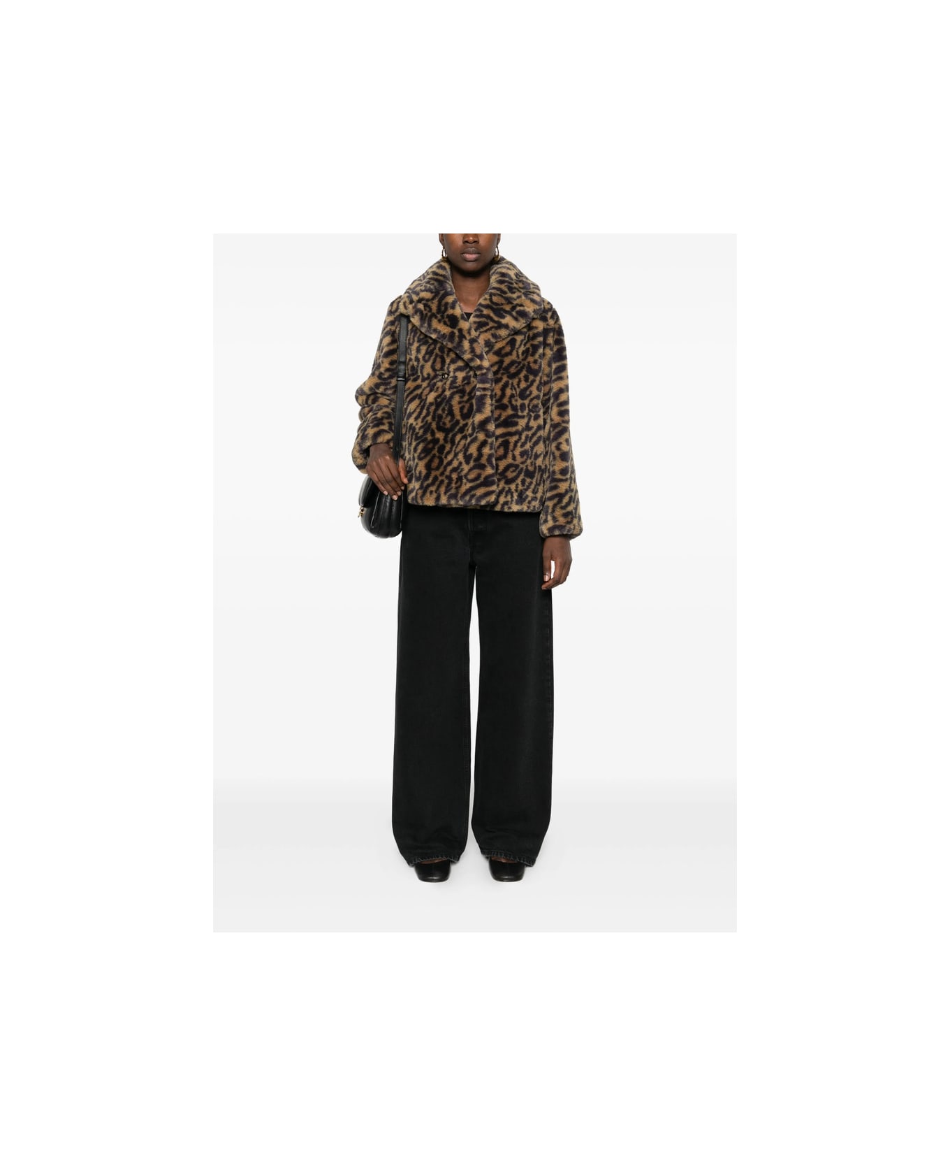 A.P.C. Coat - BROWN/BLACK