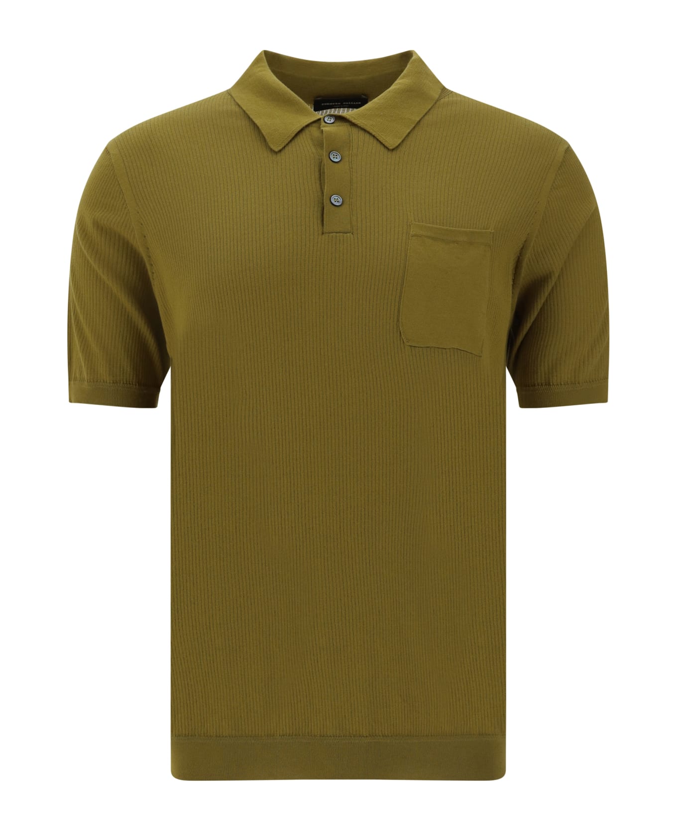 Roberto Collina Polo Shirt - Militare ポロシャツ