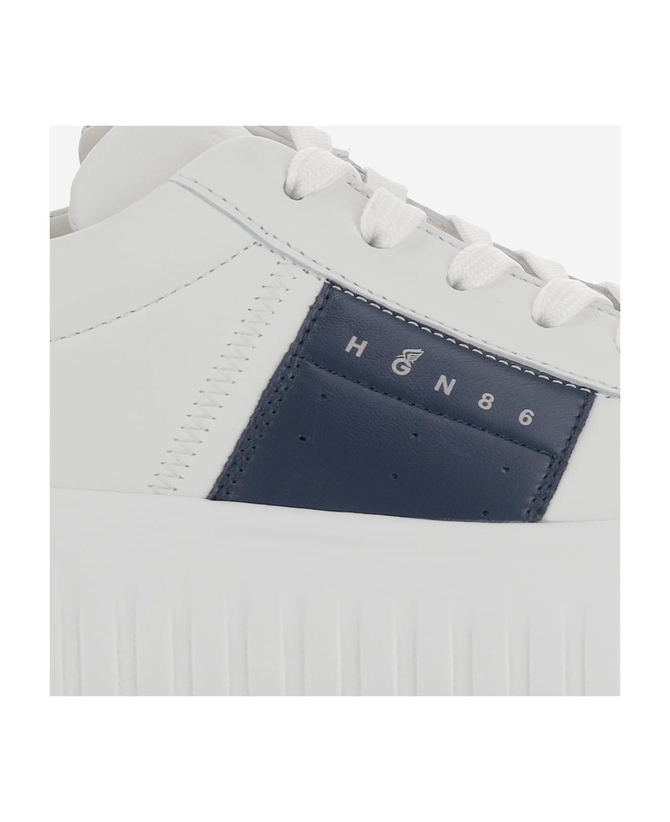 Hogan H-stripes Sneakers - White