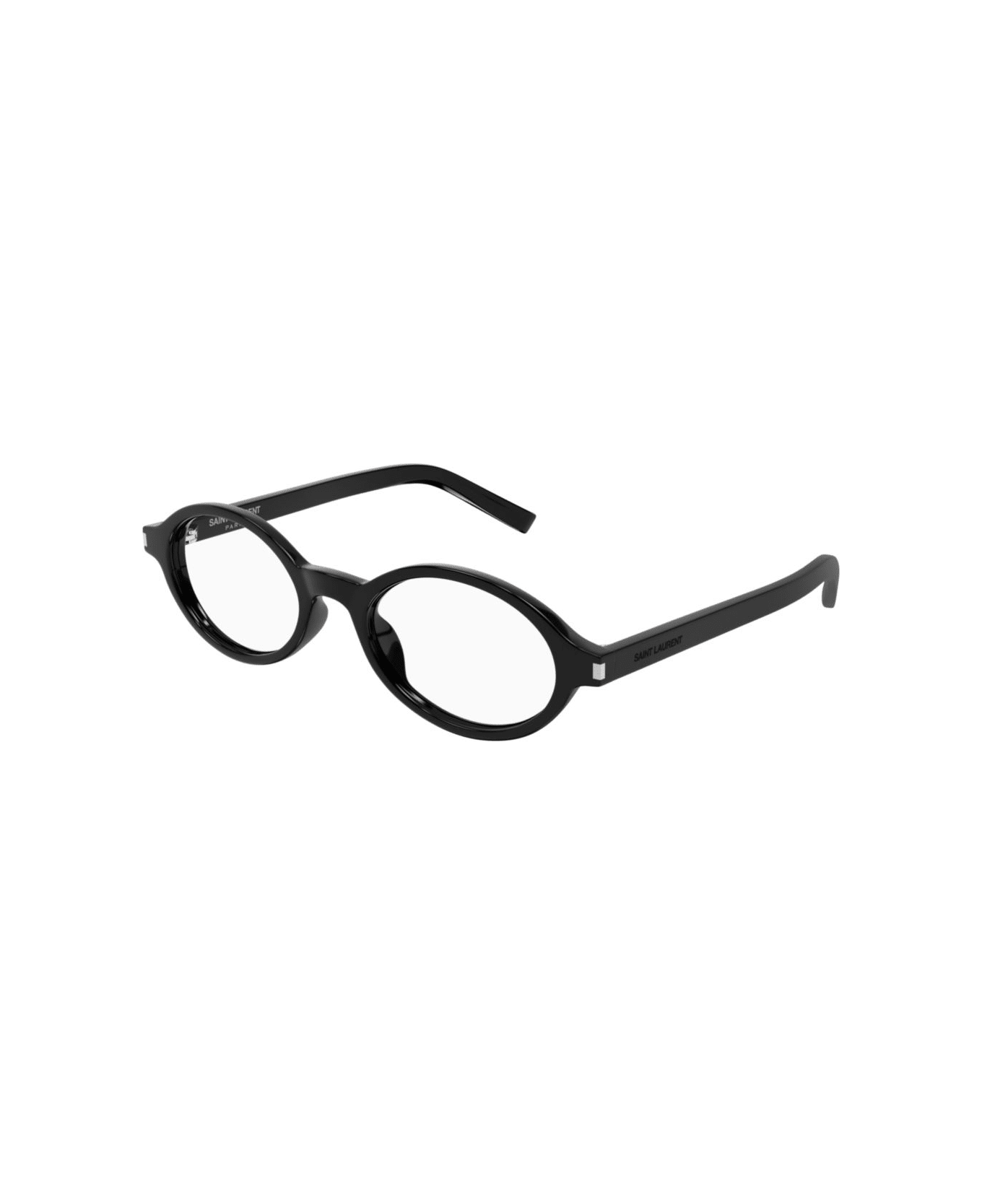 Saint Laurent Eyewear Sl 751 Frame - BLACK-BLACK-TRANSPARENT