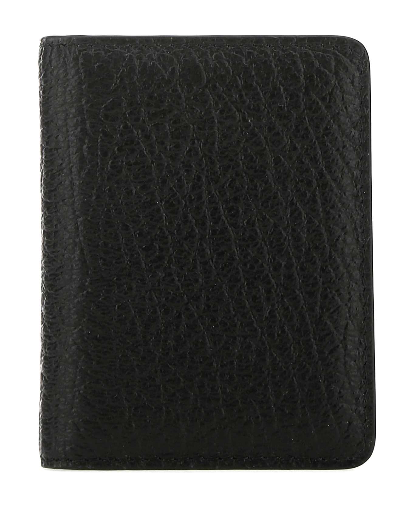 Maison Margiela Black Leather Card Holder - T8013