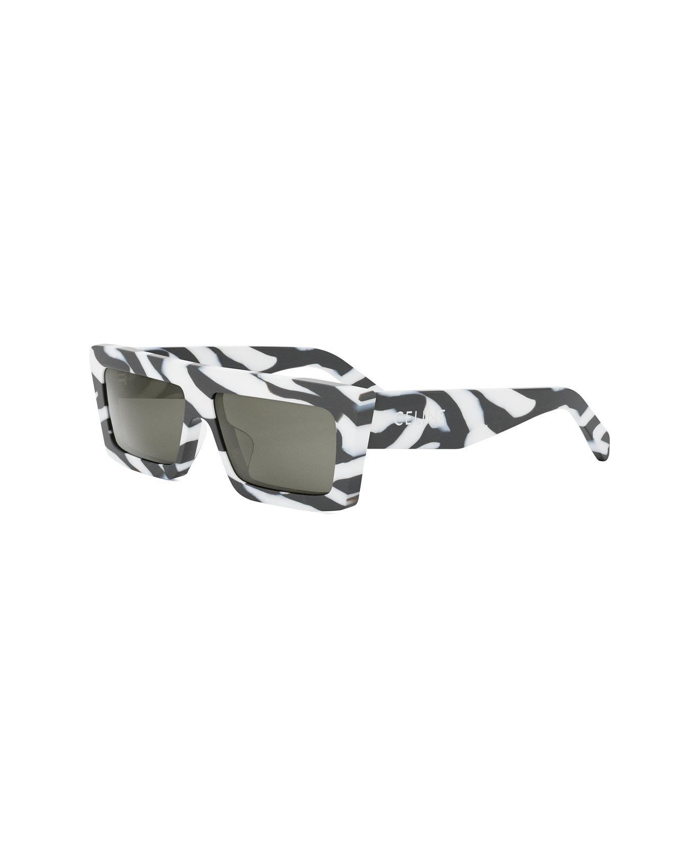 Celine Rectangular Frame Sunglasses - 04a