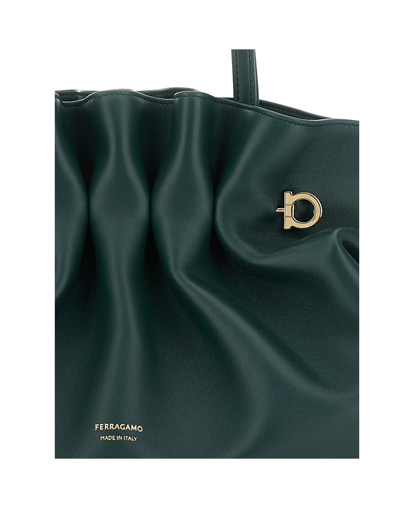 Ferragamo Sh Dump M Shoulder Bag Measurement 35,0x12,0x24,5 - Green