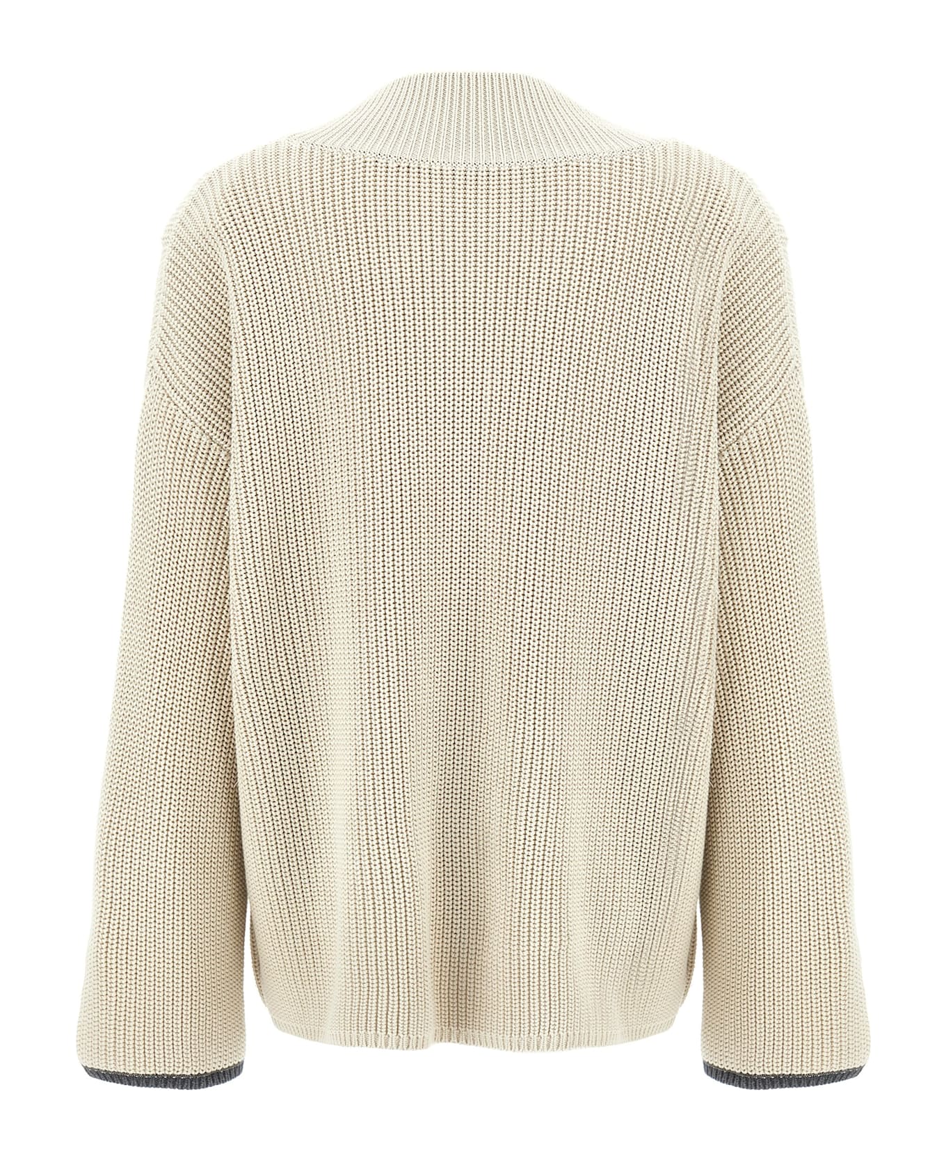 Brunello Cucinelli 'monile' Sweater - Beige