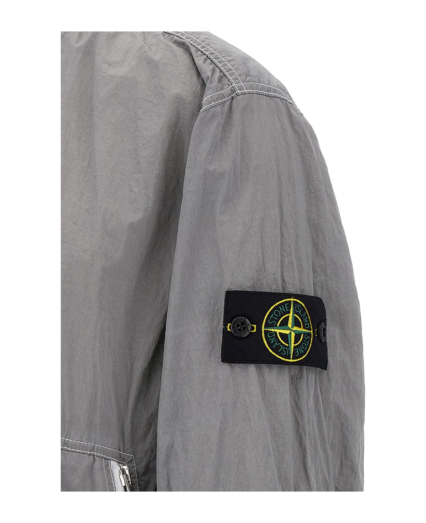Stone Island Bomber Nylon Metal - Gray