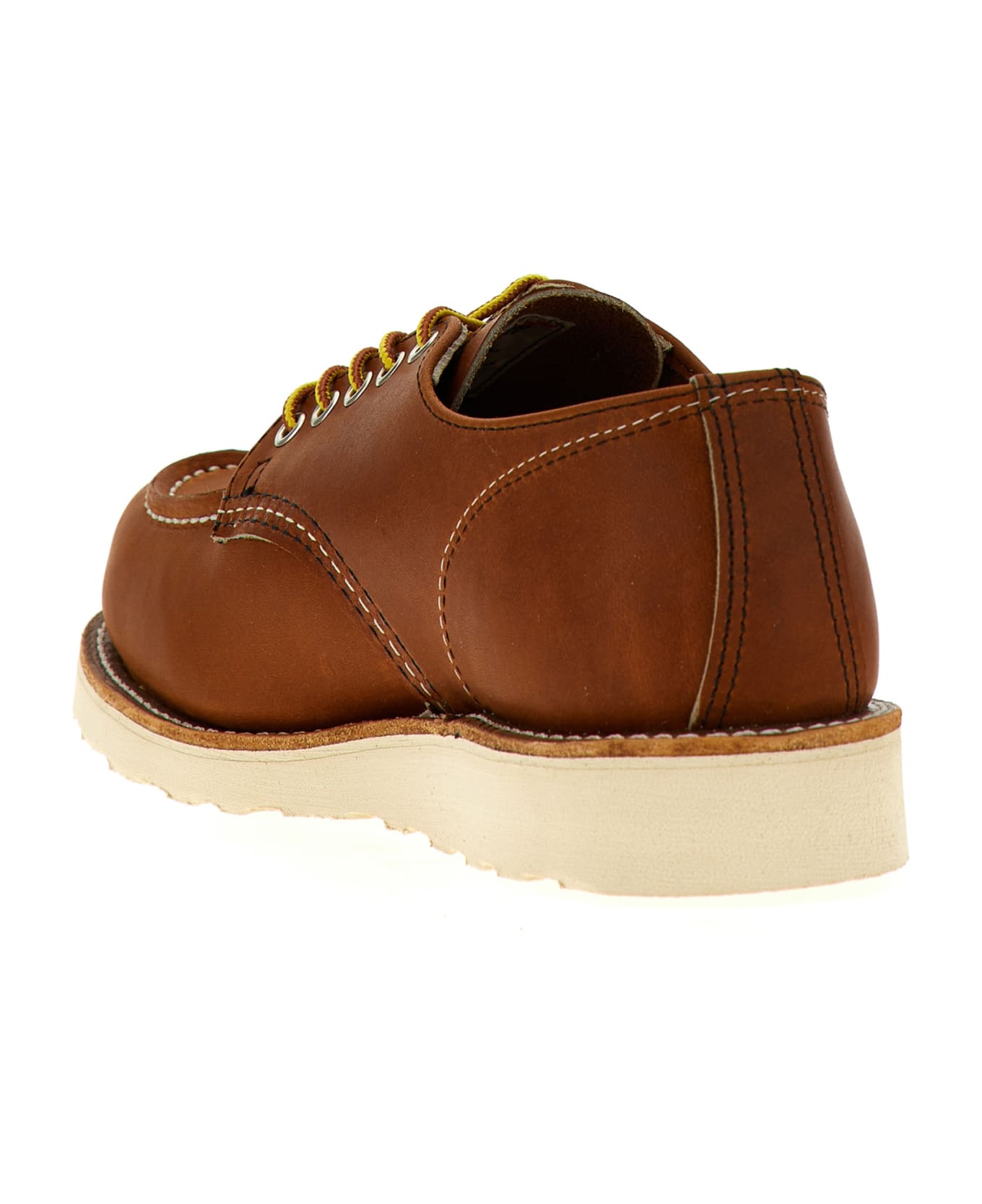Red Wing 'shop Moc Oxford' Lace Up Shoes - Brown ローファー＆デッキシューズ