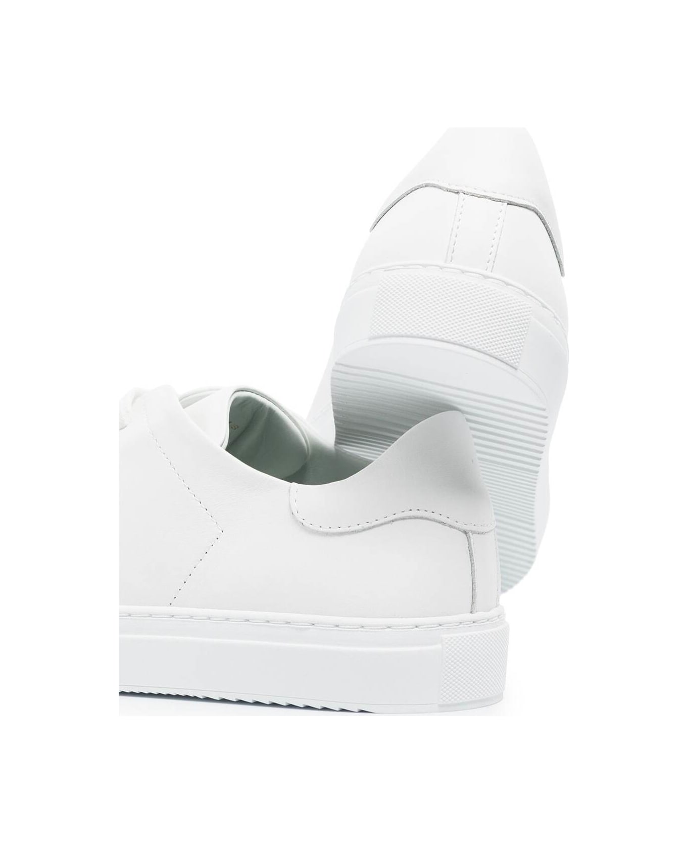 Axel Arigato 'clean 90' White Sneakers With Printed Logo In Leather Woman Axel Arigato - White スニーカー