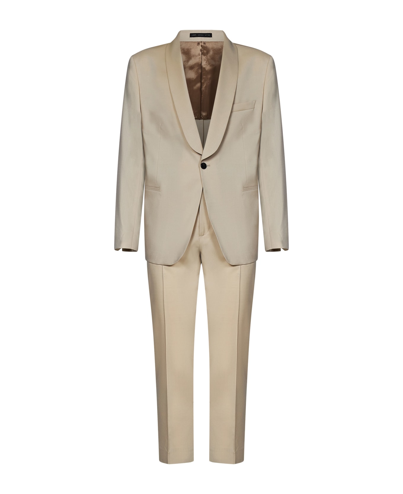 Low Brand 1b Evening Suit - Beige