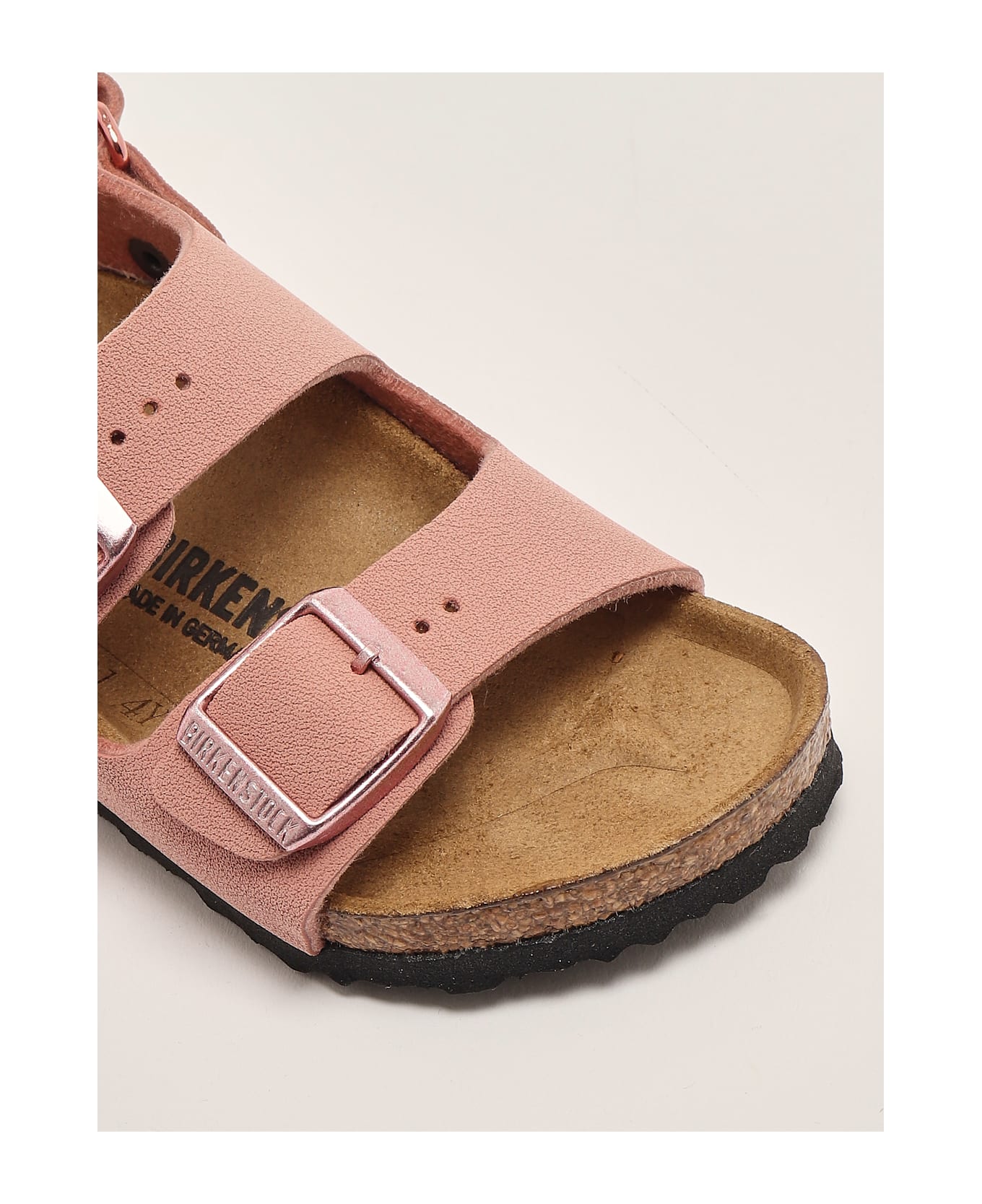 Birkenstock Milano Birkibuc Sandal - ROSA