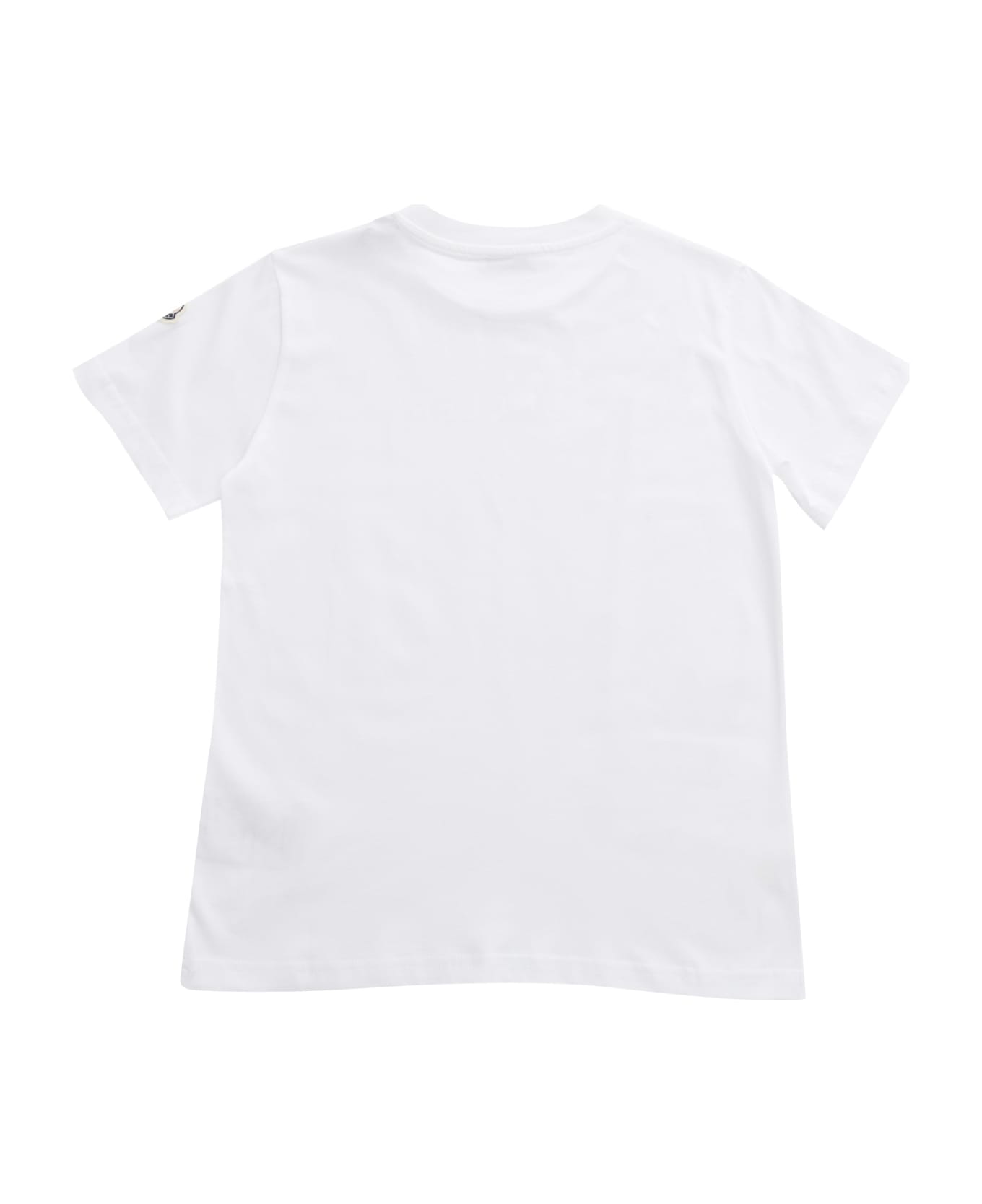 Moncler Logo T-shirt - WHITE