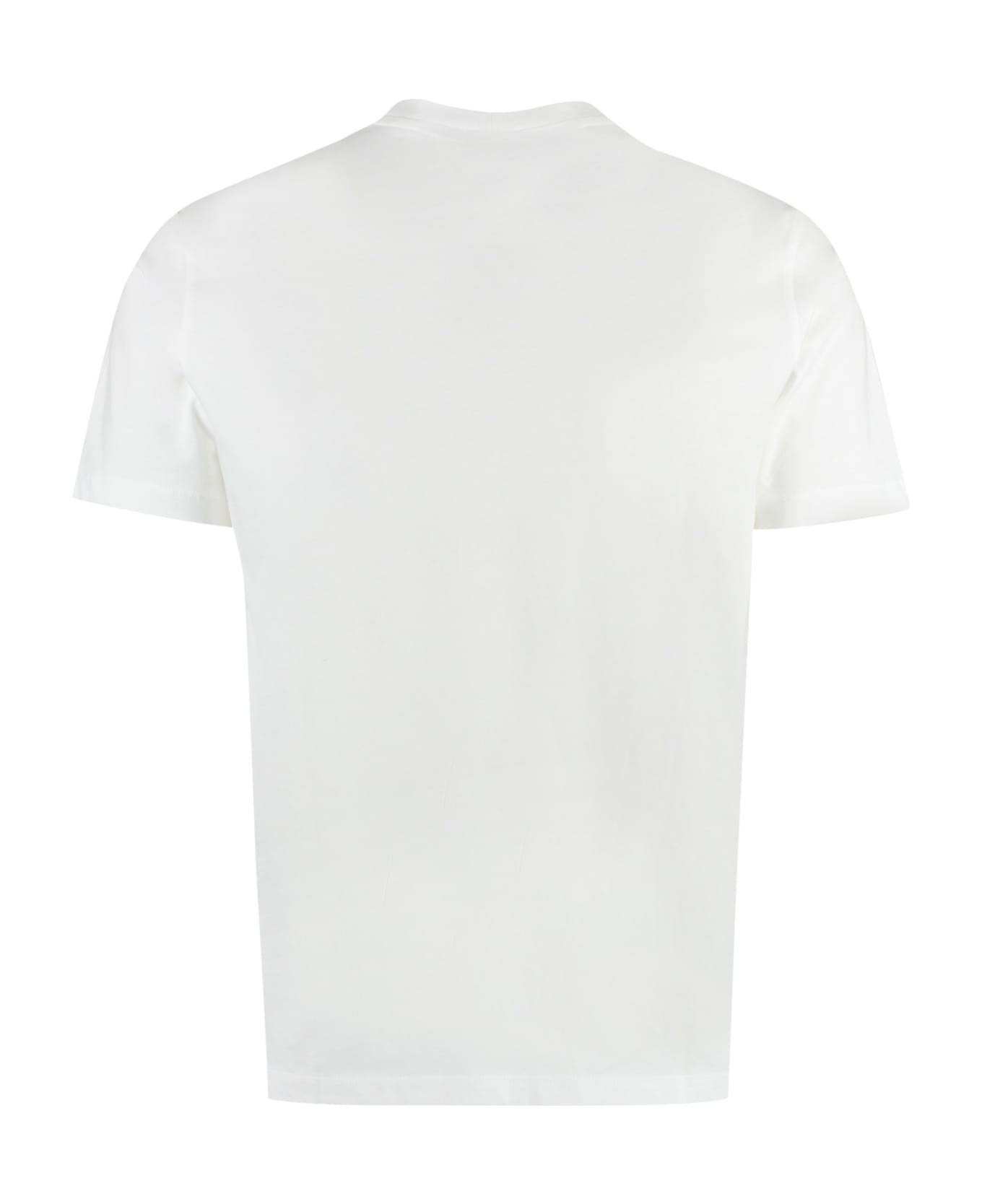 Paul&Shark Logo Cotton T-shirt - White