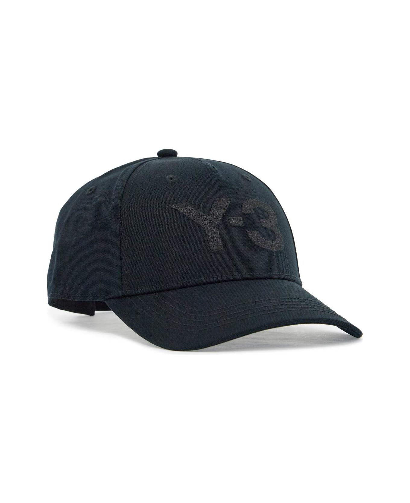 Y-3 Logo Cap - Black