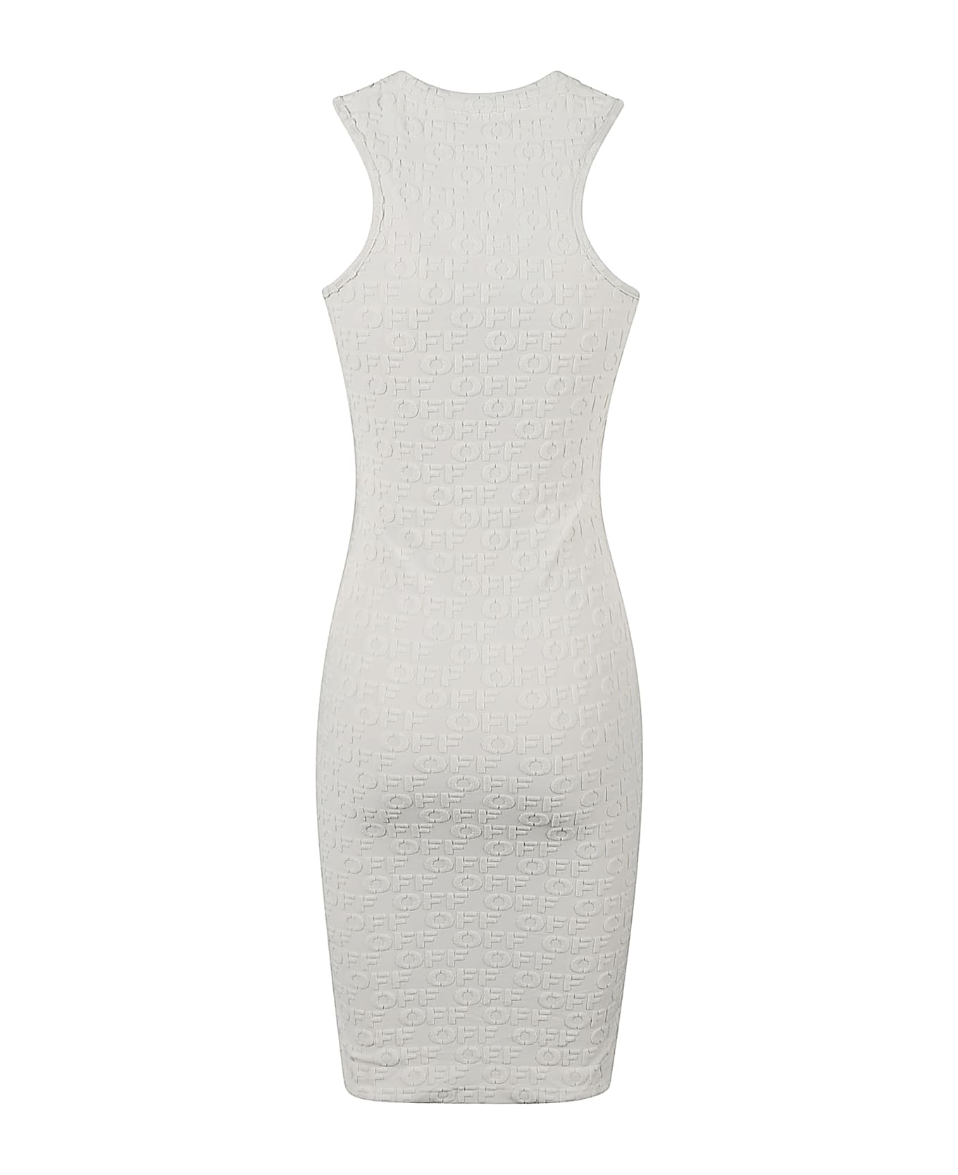 Off-White Terry Rowing Dress - White ワンピース＆ドレス
