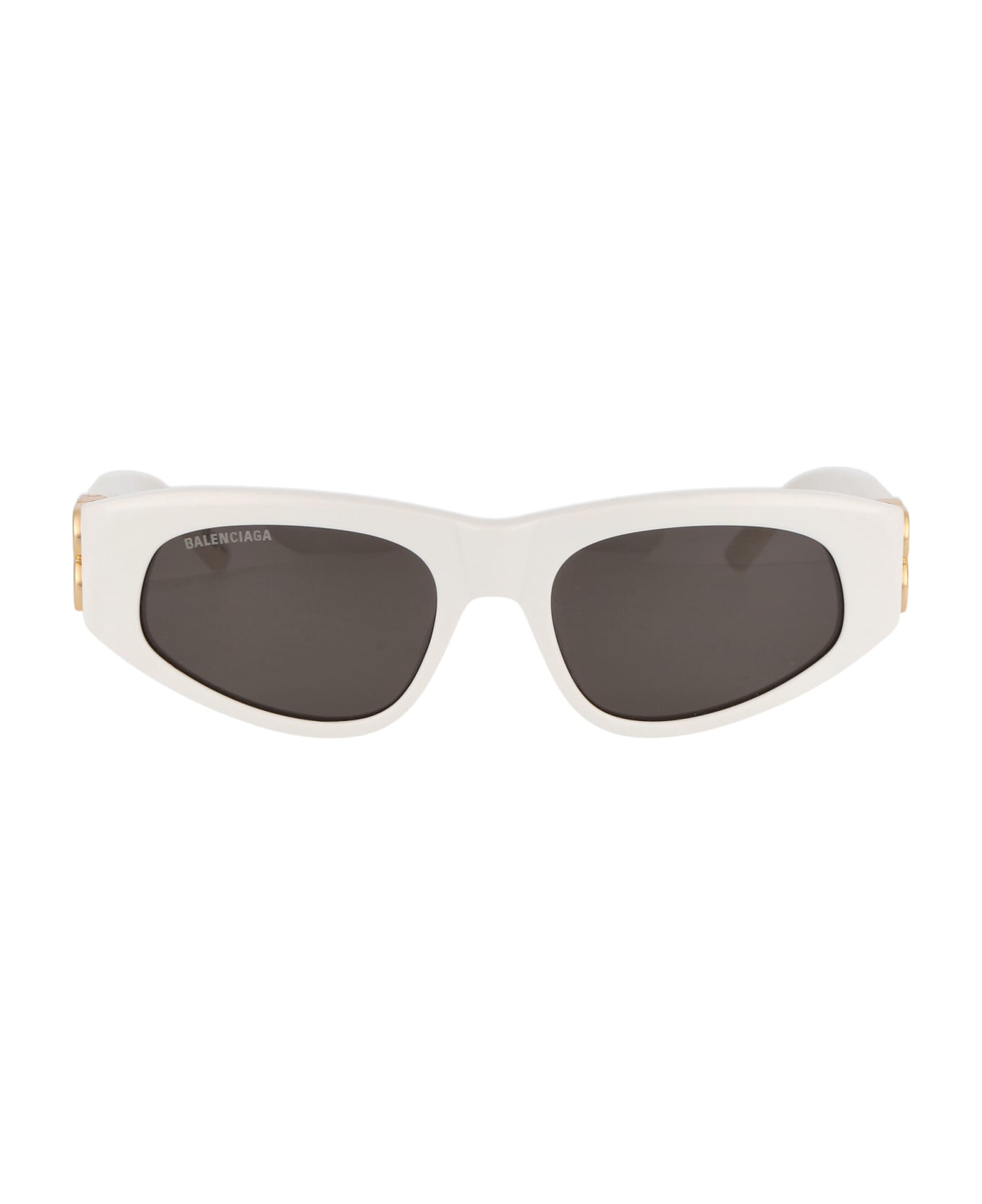 Balenciaga Eyewear Bb0095s Sunglasses - white/gold