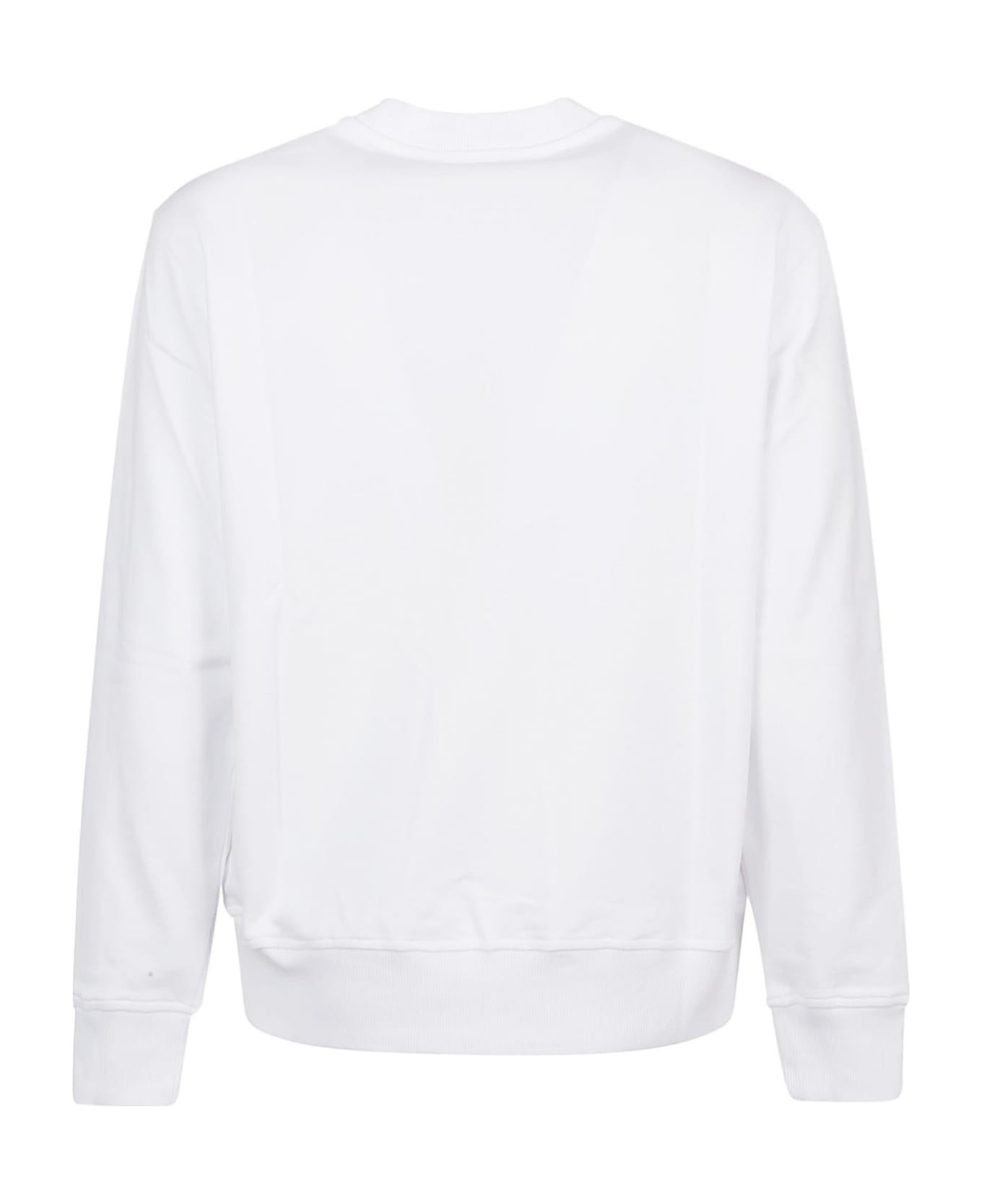 Versace Jeans Couture Magazine Logo Sweatshirt - White