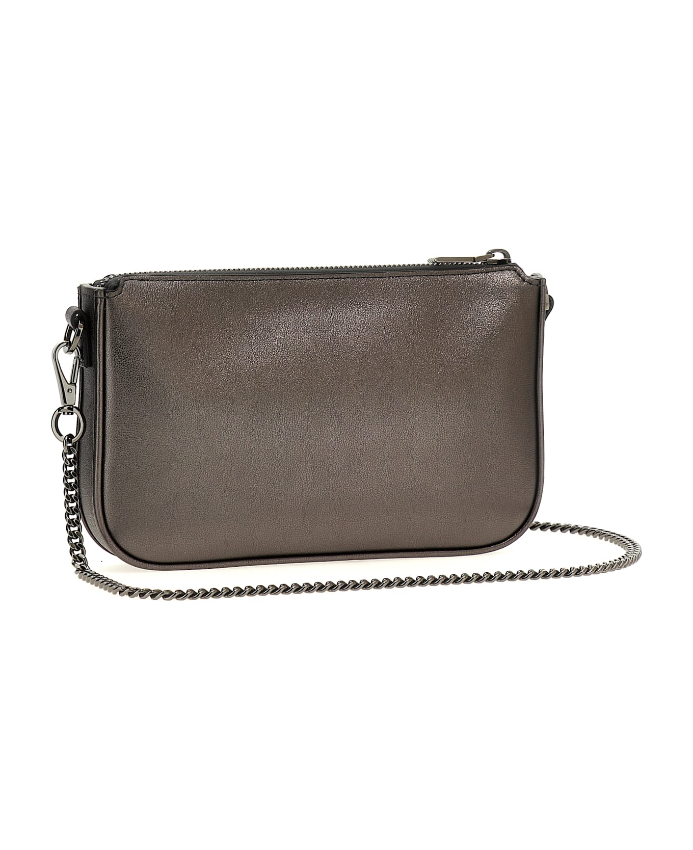 Valentino Garavani 'vlogo Signature' Shoulder Bag - Gray