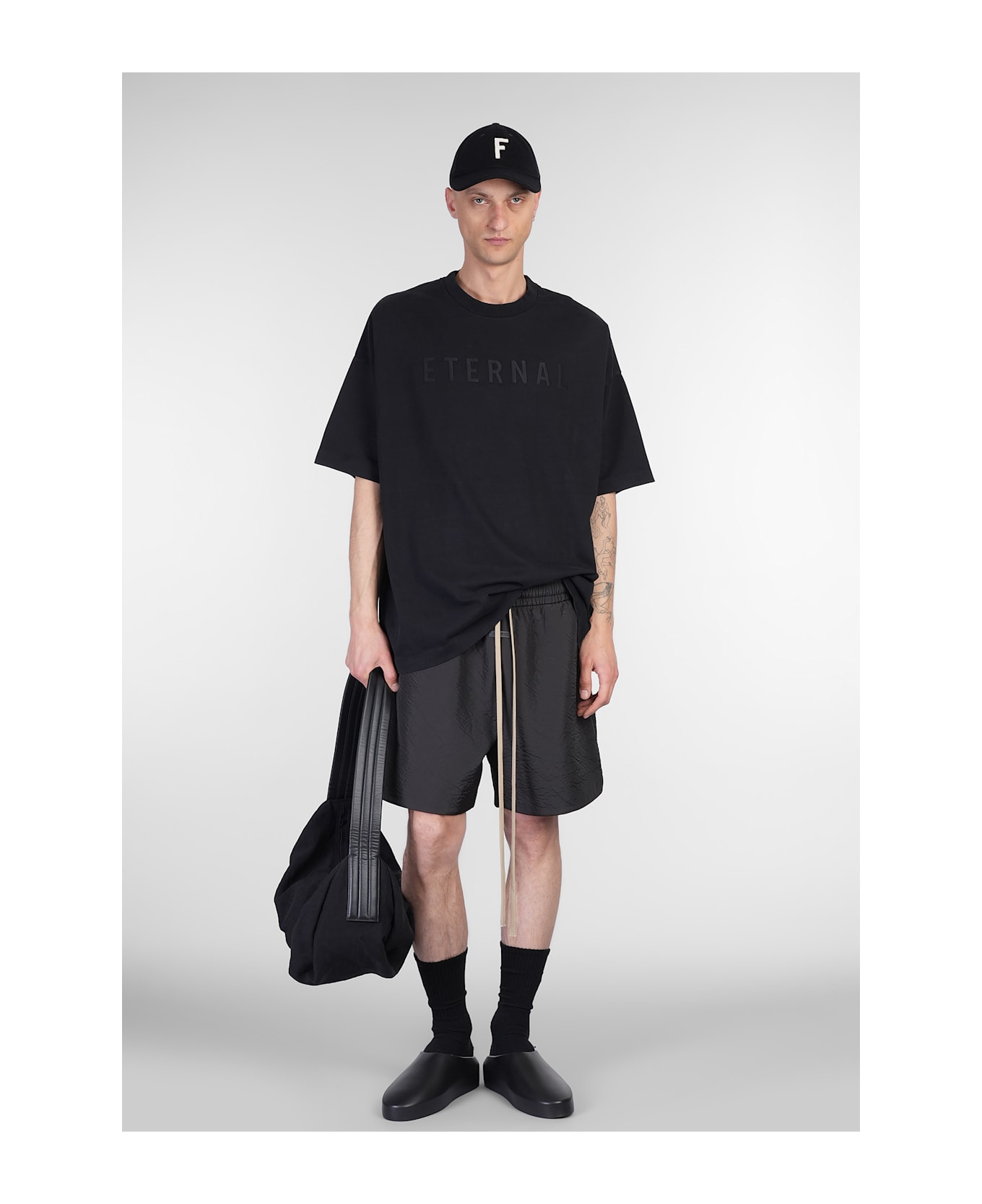 Fear of God Shorts In Black Polyester - black