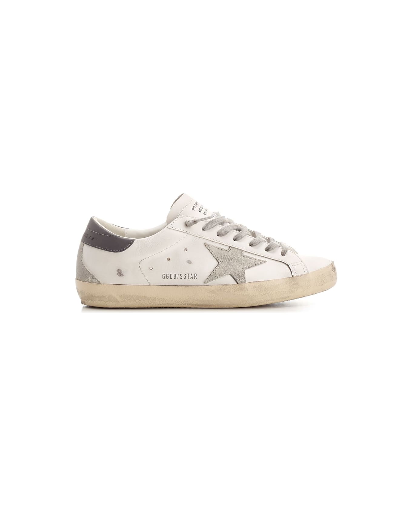 Golden Goose 'super Star' Sneakers - Bianco