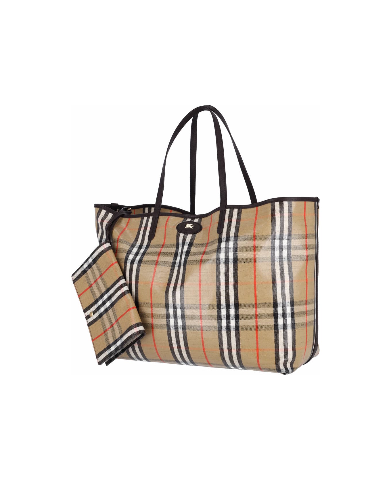 Burberry 
highlands
 Large Tote Bag - NEUTRALS