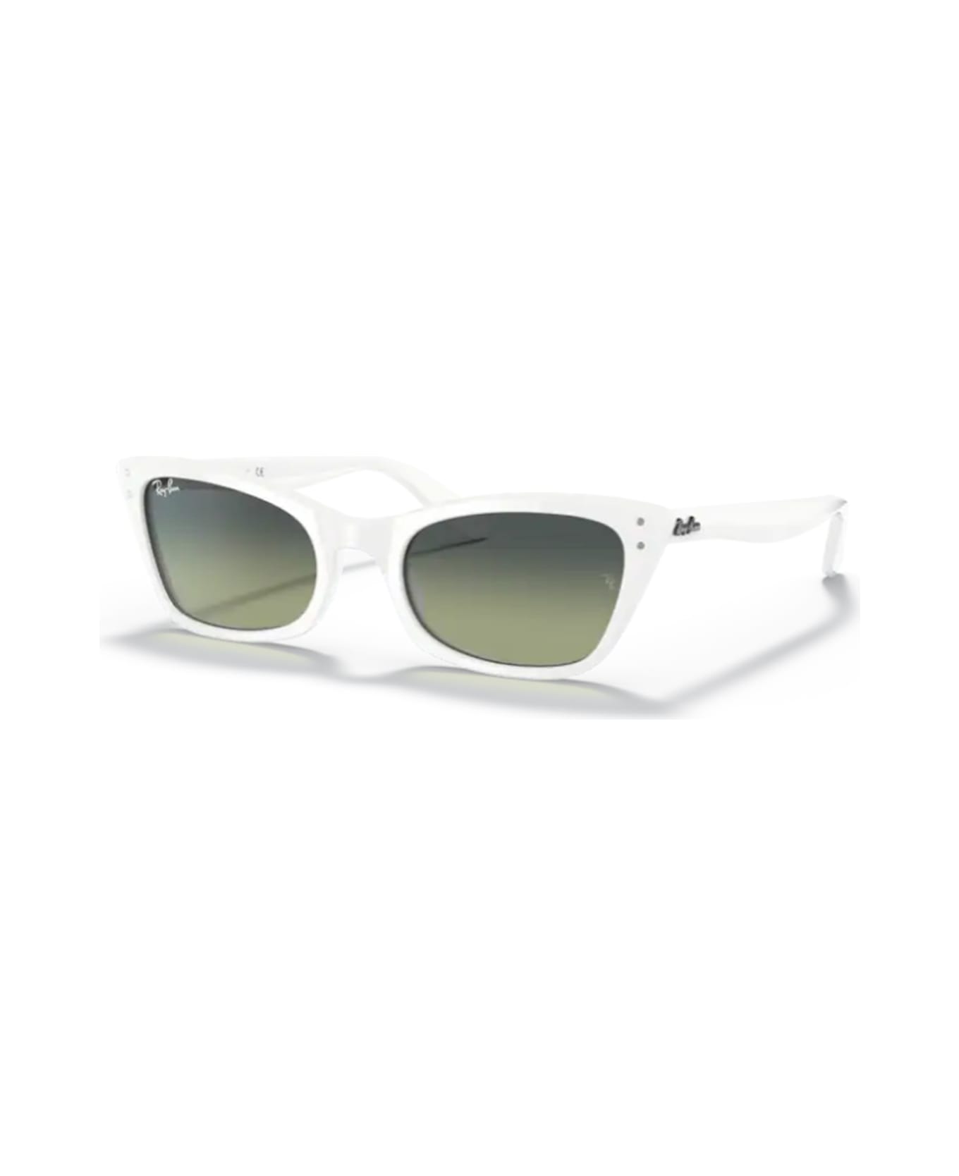 Ray-Ban Rb2299 Lady Burbank Sunglasses - Bianco